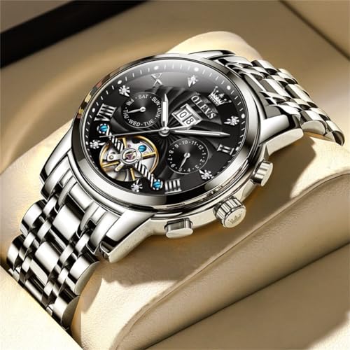 9910 white band & black dial