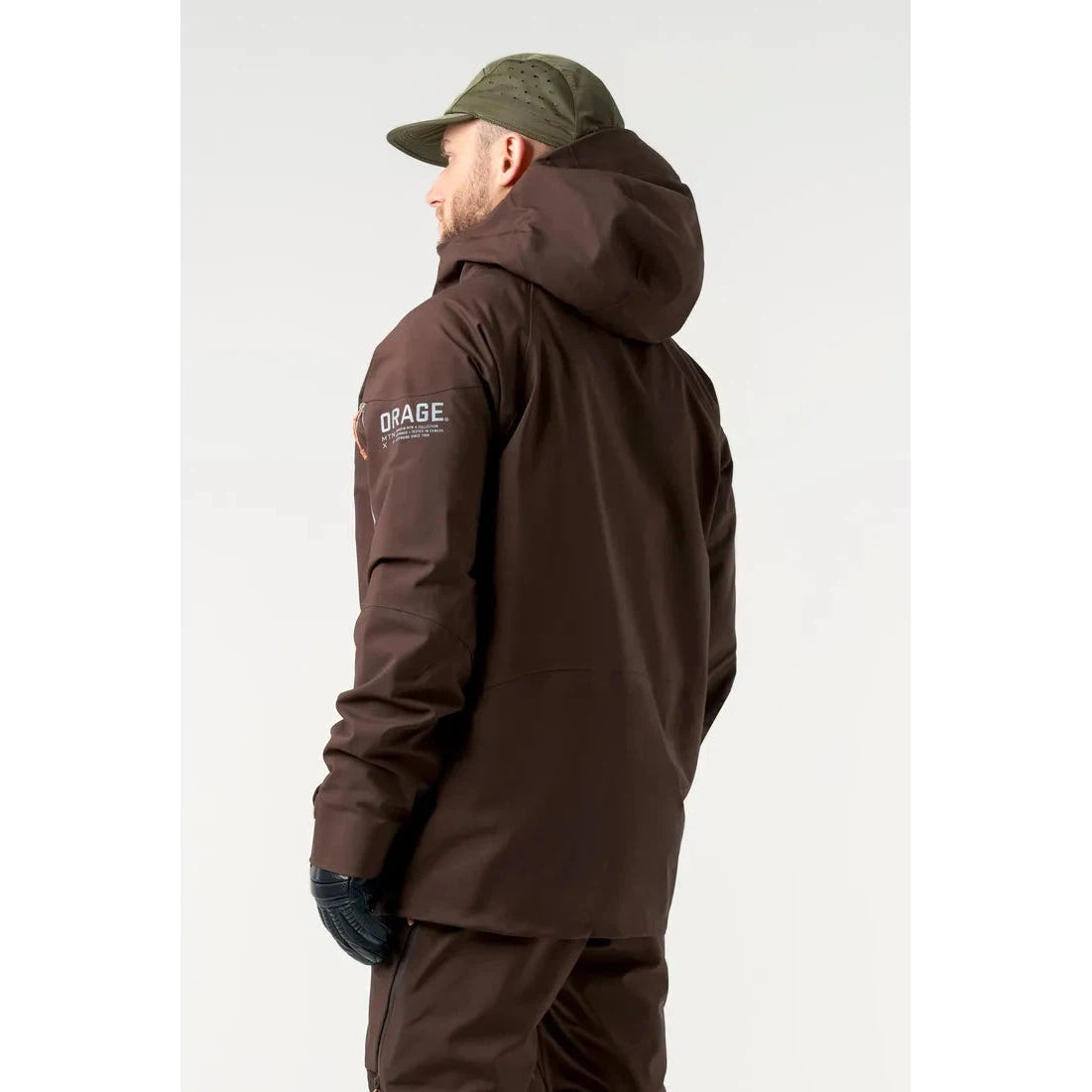 Orage Men's Mountain X Spurr 3L Waterproof Jacket 2025 - Lightweight Hiking & Skiing Outerwear for Outdoor Adventures
