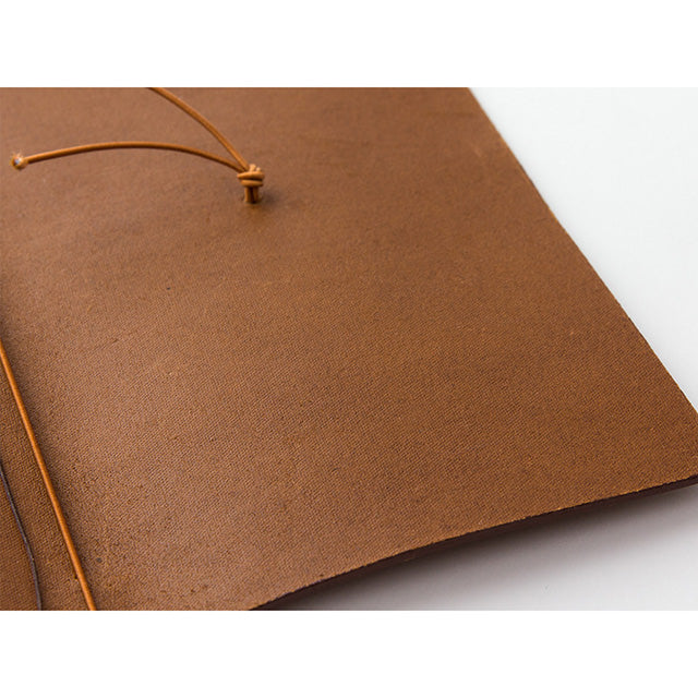 TRAVELER'S COMPANY TRAVELER'S Notebook Starter Kit - Regular Size Camel Brown Leather Journal for Writing, Sketching & Travel | Perfect Travel Companion, Gift for Writers & Artists