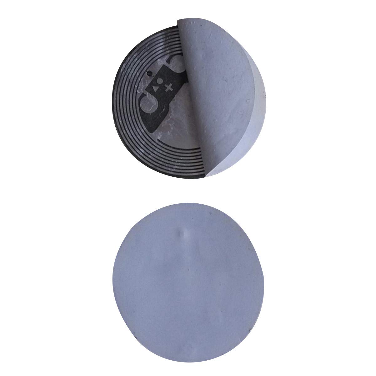 YARONGTECH RFID Anti-Metal 13.56Mhz NFC Sticker Tags (1K Memory, Pack of 50) - Waterproof Adhesive Labels for Smartphones, Electronics & Metal Surfaces | Perfect for Asset Tracking, Inventory Management & Contactless Payments