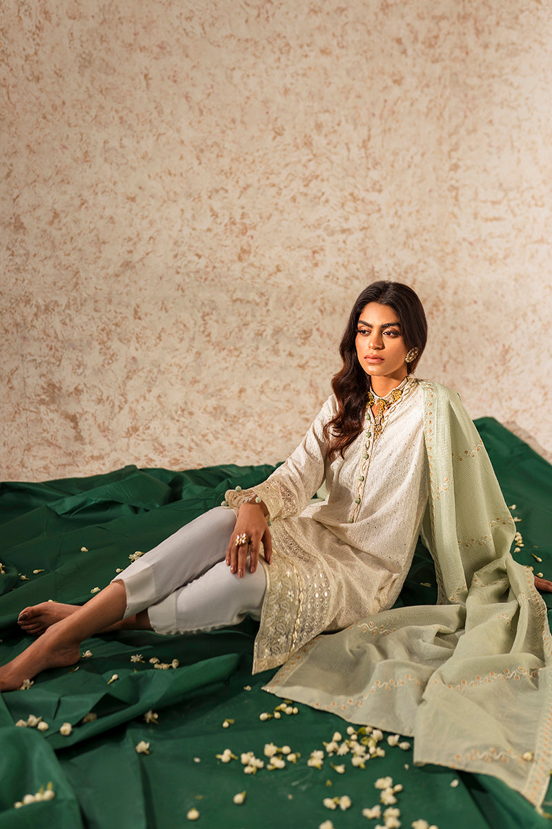 Stylish Mushk Light 2-Piece Set (Shirt & Dupatta) - Perfect for Festivals, Weddings & Ethnic Occasions