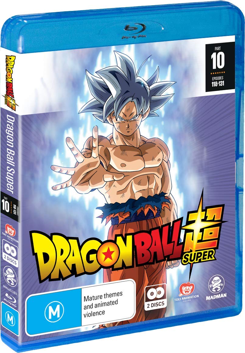 Dragon Ball Super Part 10 Blu-ray | English Subtitles | Region B | Anime Collection | Perfect for Fans & Collectors | Great for Home Entertainment & Gift Giving