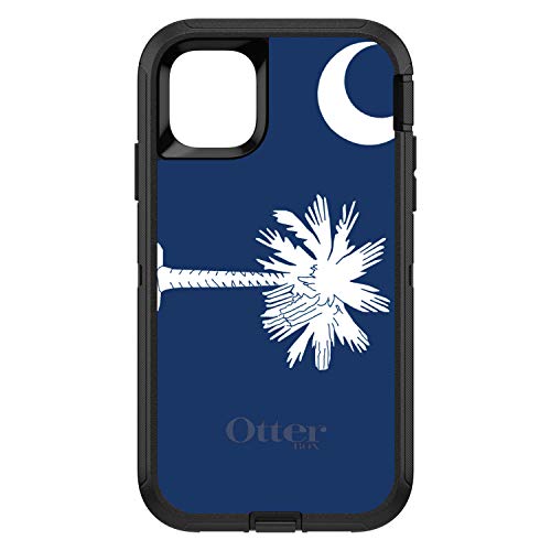 South Carolina State Flag On Black Case