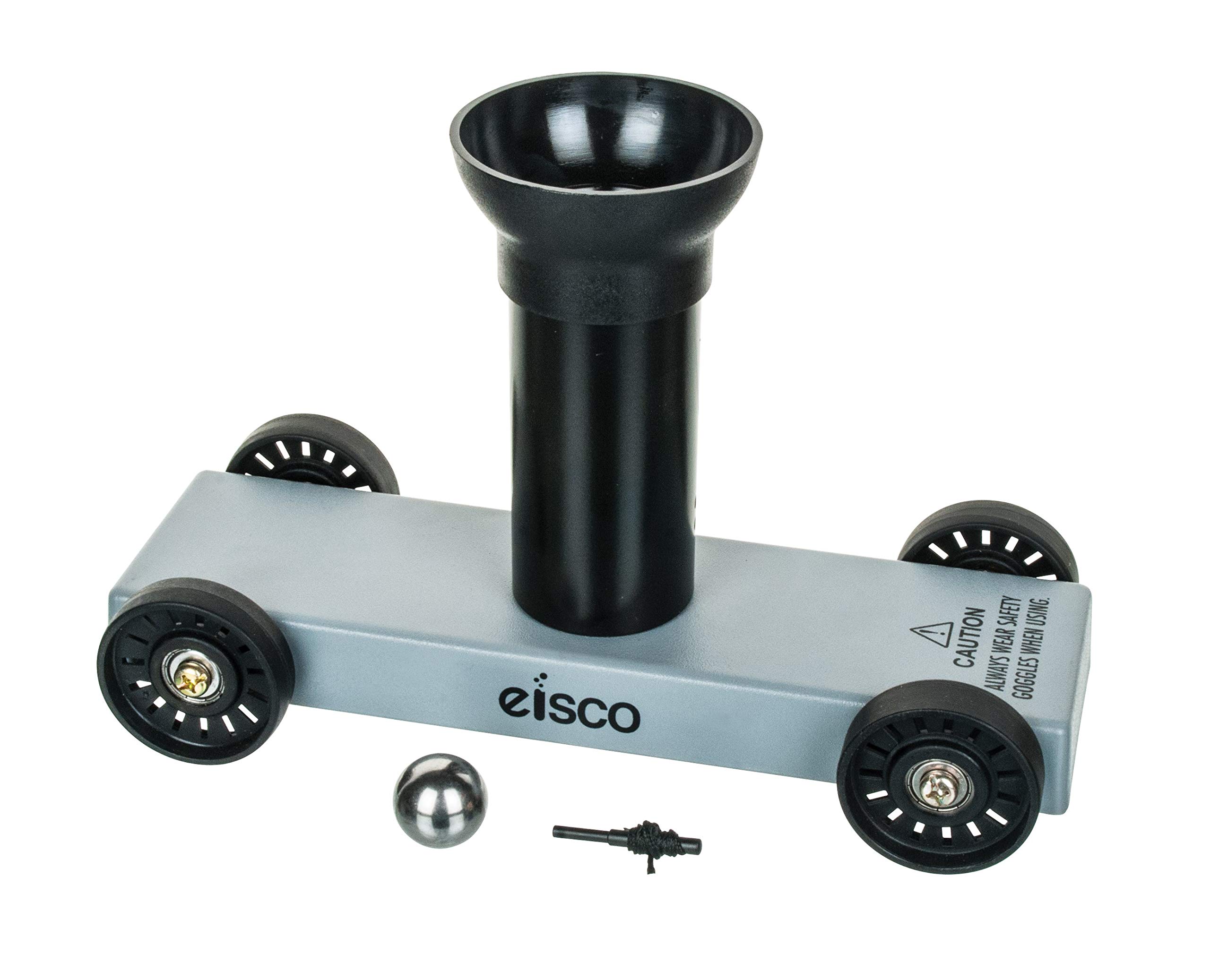 EISCO Ballistic Car Toy - Durable Plastic Pull Back Vehicle for Kids, STEM Learning & Physics Education - Perfect for Classroom Experiments & Playtime Fun