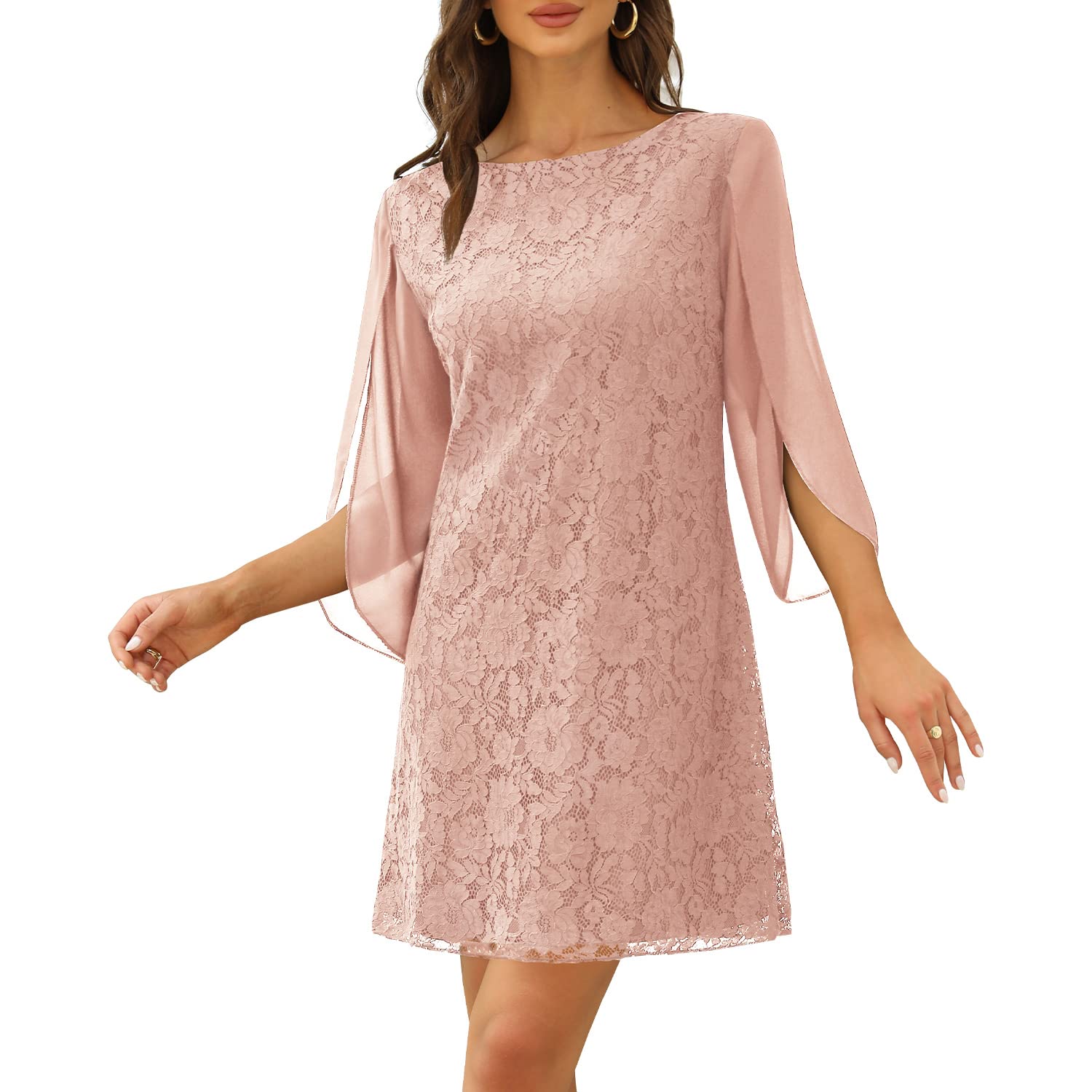 Elegant Women's Wedding Guest Dresses - Lace & Sequin Cocktail Party Gowns for Prom, Formal Events & Special Occasions
