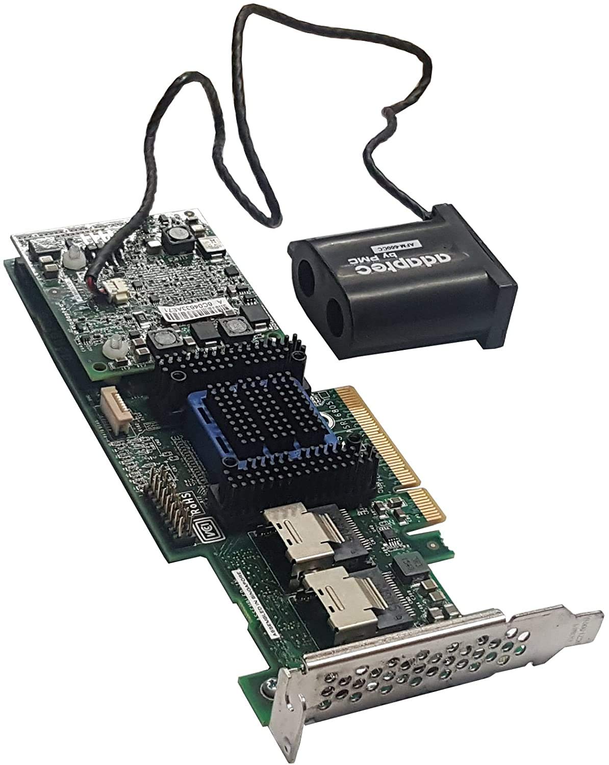 Adaptec RAID 6805T 12Gb/s SAS PCIe 3.0 Storage Controller Card (2272800-R) - High Performance Data Storage Solution for Servers, Workstations & Enterprise IT Systems