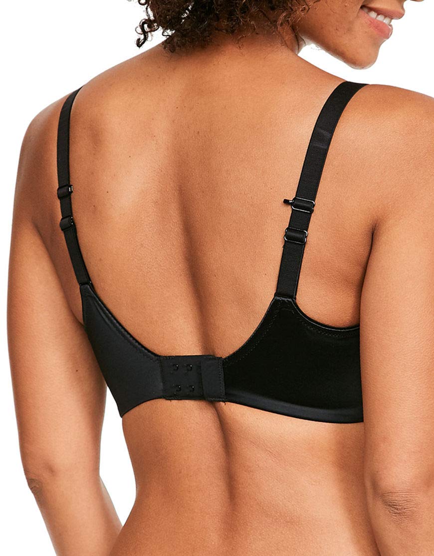 Fantasie Women's Aura Moulded Underwire Seamless T-Shirt Bra - Black - 34E - Comfortable Everyday Wear for Work & Casual Outfits
