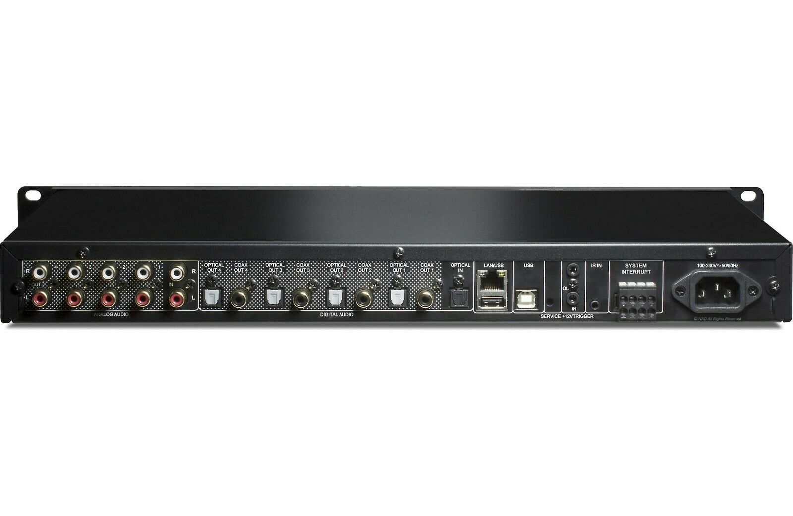 NAD CI580 BluOS Network Music Player - High-Fidelity Streaming Audio System for Home Theater & Multi-Room Setup | Perfect for Audiophiles & Smart Home Integration