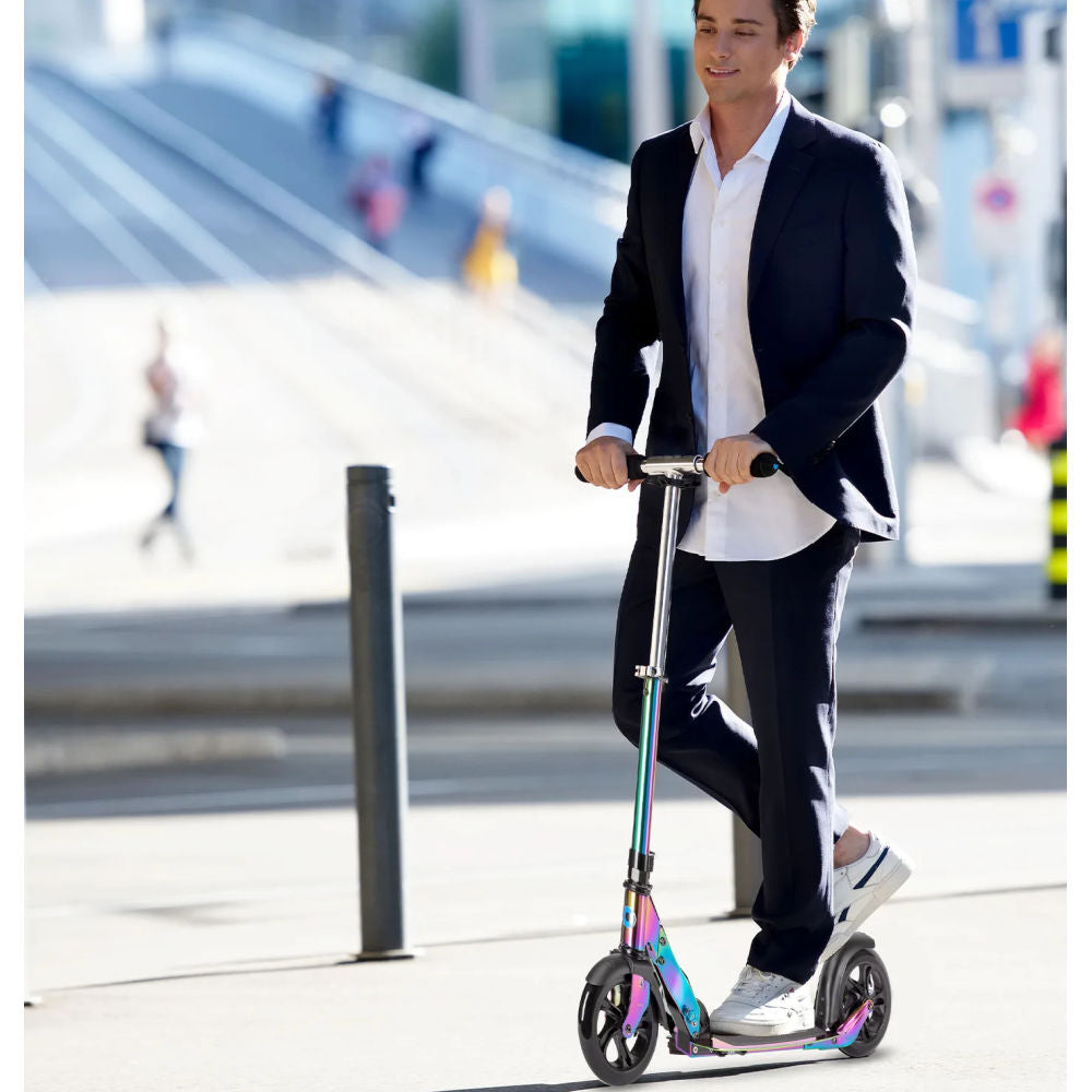 Micro Classic Neochrome Adult Kick Scooter - Lightweight & Durable Commuter Scooter for Urban Travel, Campus, and Leisure Rides