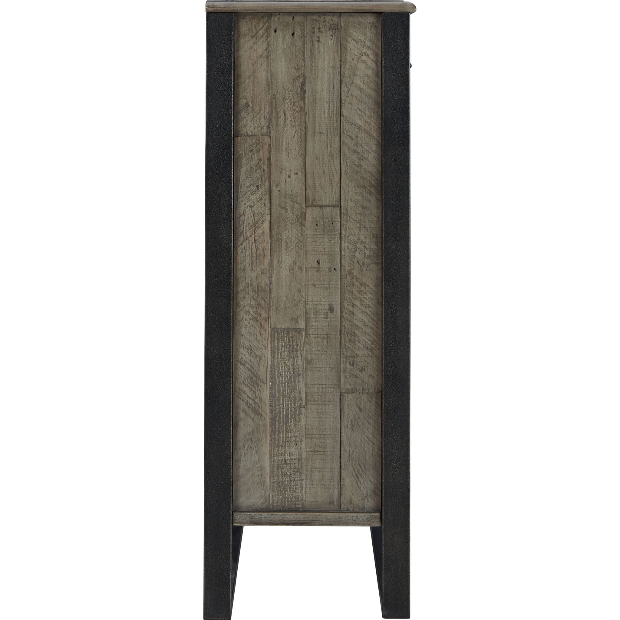 Brennagan Chest Gray - Stylish Storage Cabinet for Bedroom, Living Room, or Office Organization
