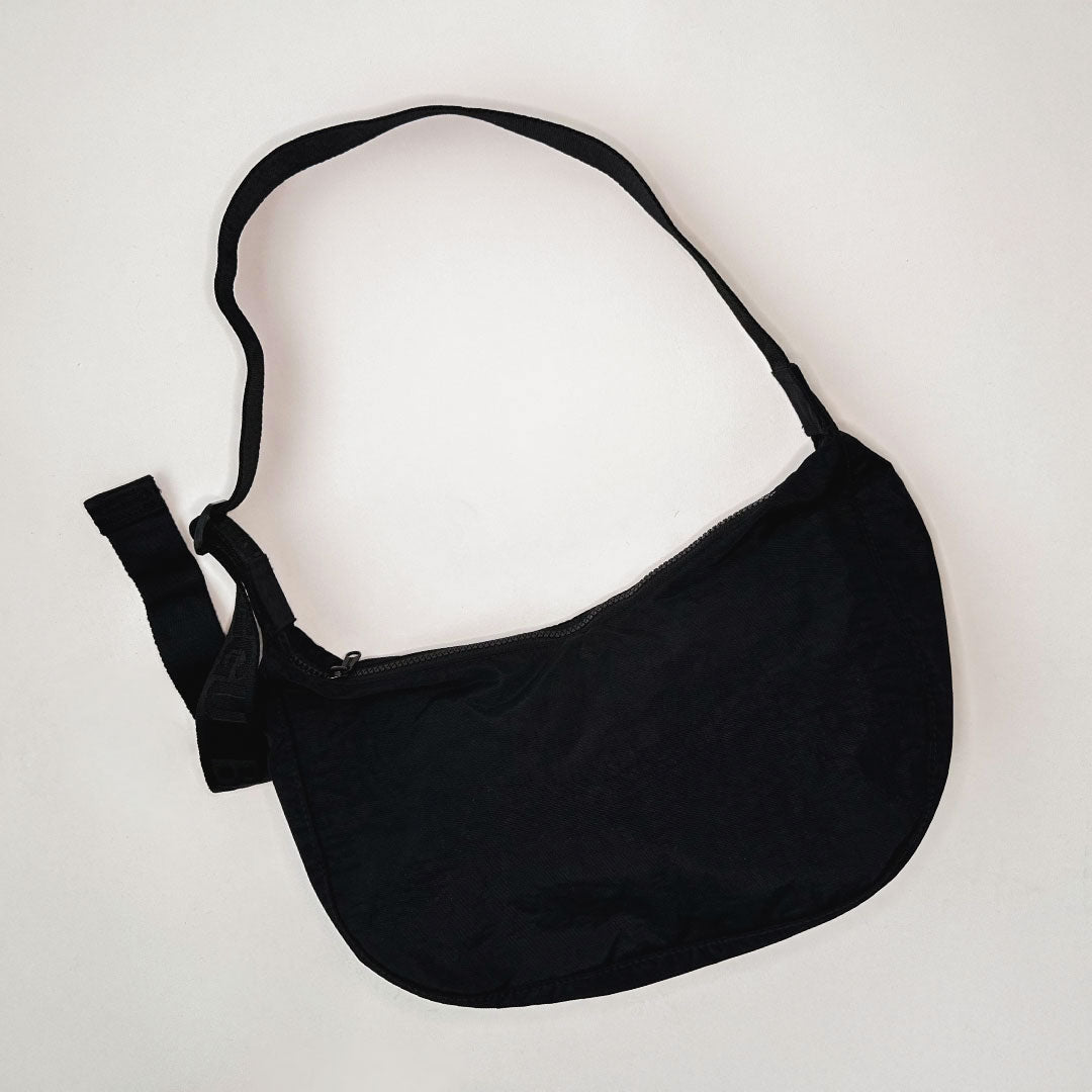 Baggu Medium Crescent Bag - Lightweight & Stylish Crossbody Purse for Women | Perfect for Travel, Work & Everyday Use