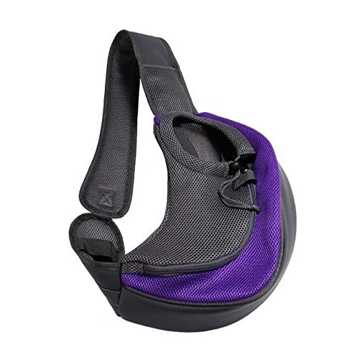 Portable Pet Carrier Bag for Dogs & Cats - Breathable Mesh Oxford Shoulder Sling for Travel, Hiking & Outdoor Activities | Front-Facing Design for Comfort & Safety During Walks, Vet Visits & Adventures