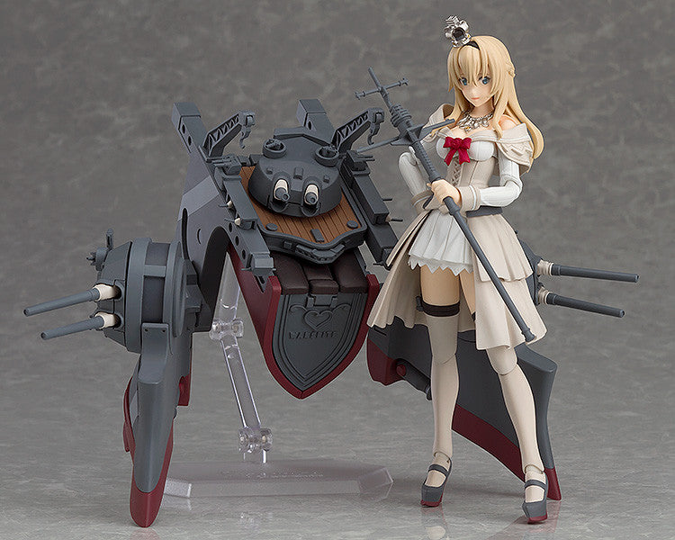 Figma #EX 052 Warspite Kantai Collection KanColle Anime Figure - Japanese Warship Girl Character Model for Display & Collection