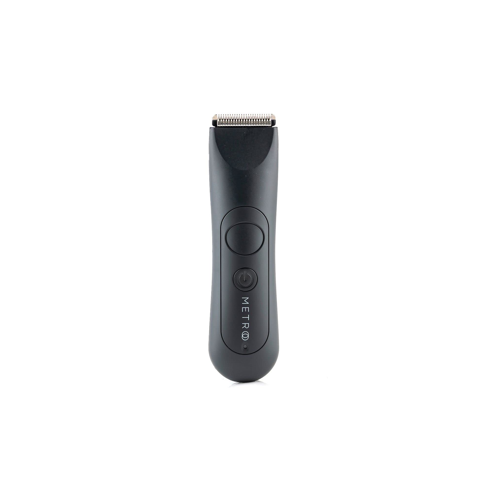 Professional Metro Electric Beard Trimmer for Men - USB Rechargeable Waterproof Body Hair Shaver & Grooming Kit - Perfect for Travel, Home Use, and Precise Facial Hair Styling