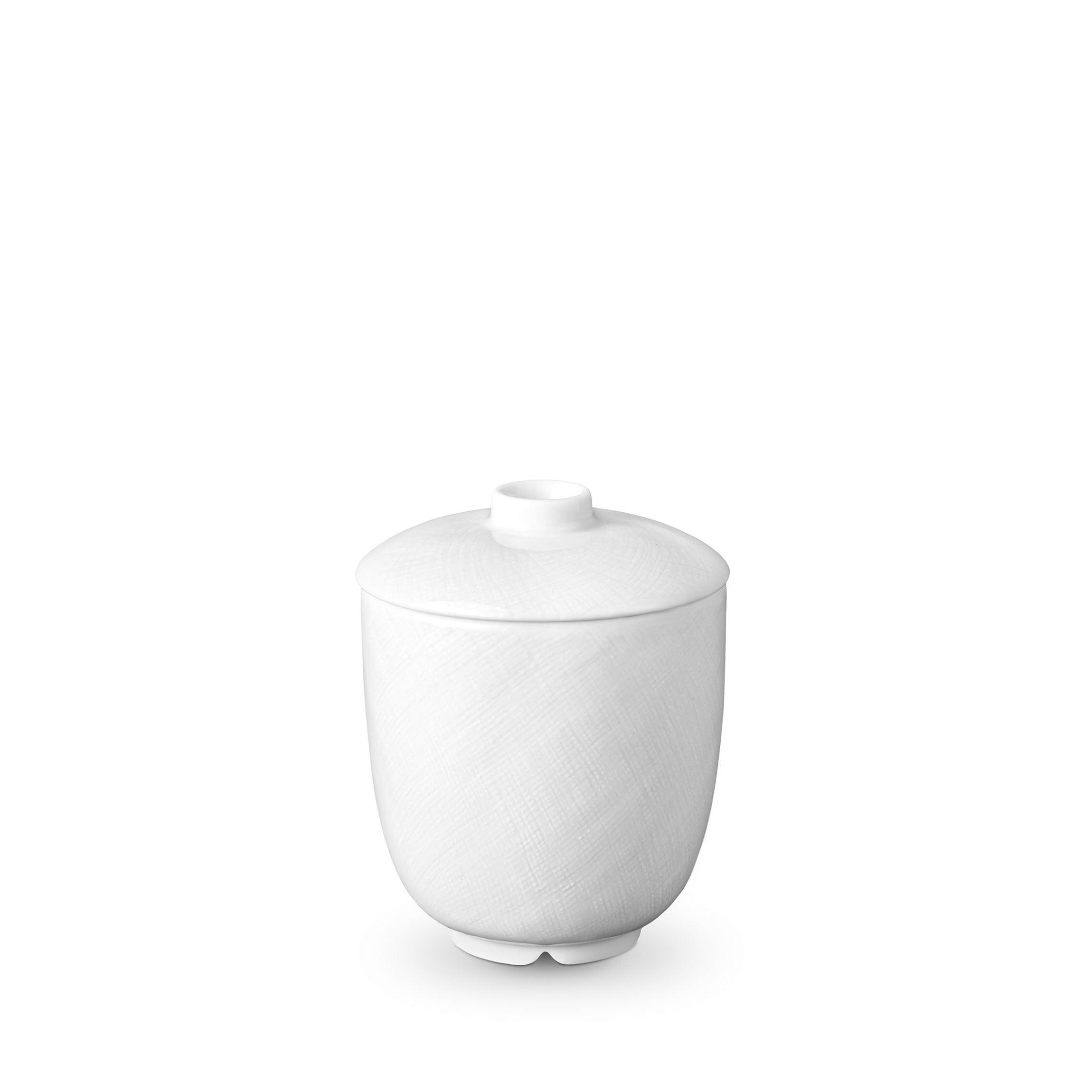 Premium White Han Sugar Bowl - Elegant Porcelain Sugar Container for Tea, Coffee & Dessert Tables - Perfect for Home, Cafe & Restaurant Use