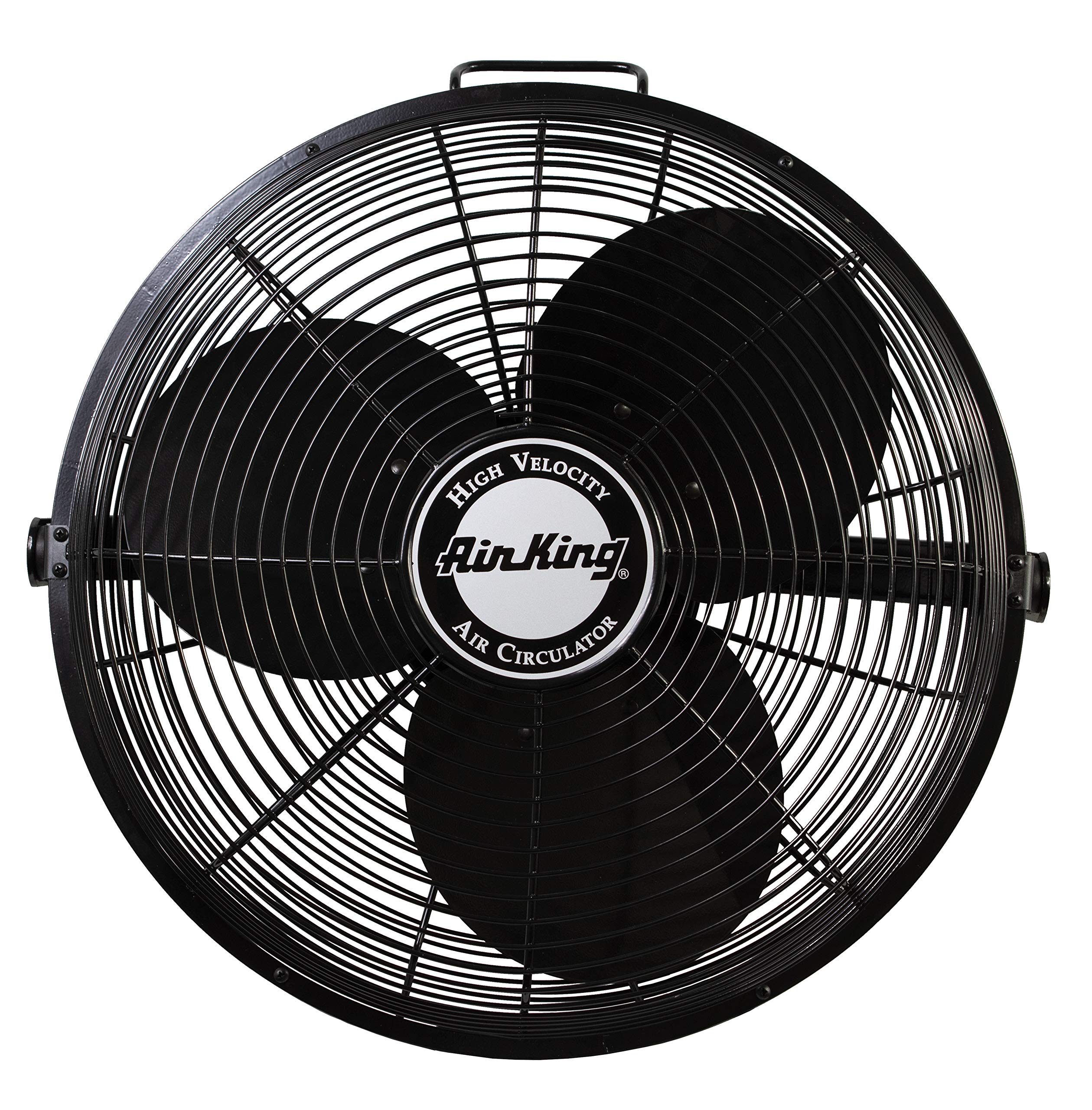 Air King 9318 18-Inch Industrial High Velocity Floor & Wall Mount Fan - Powerful Cooling for Warehouses, Garages & Workshops