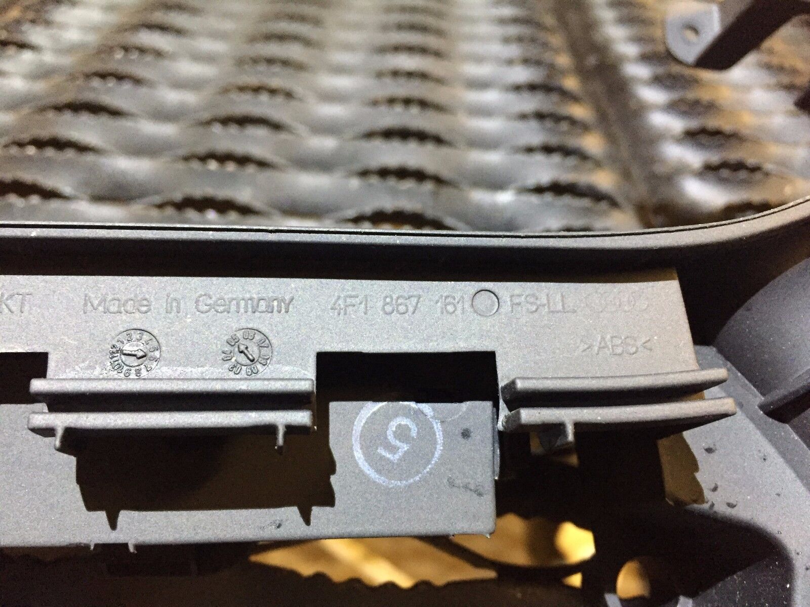 05-08 Audi A6 C6 Power Window Master Switch OEM 4F1867161 - Driver Side Door Control - Perfect for Window Repair & Replacement