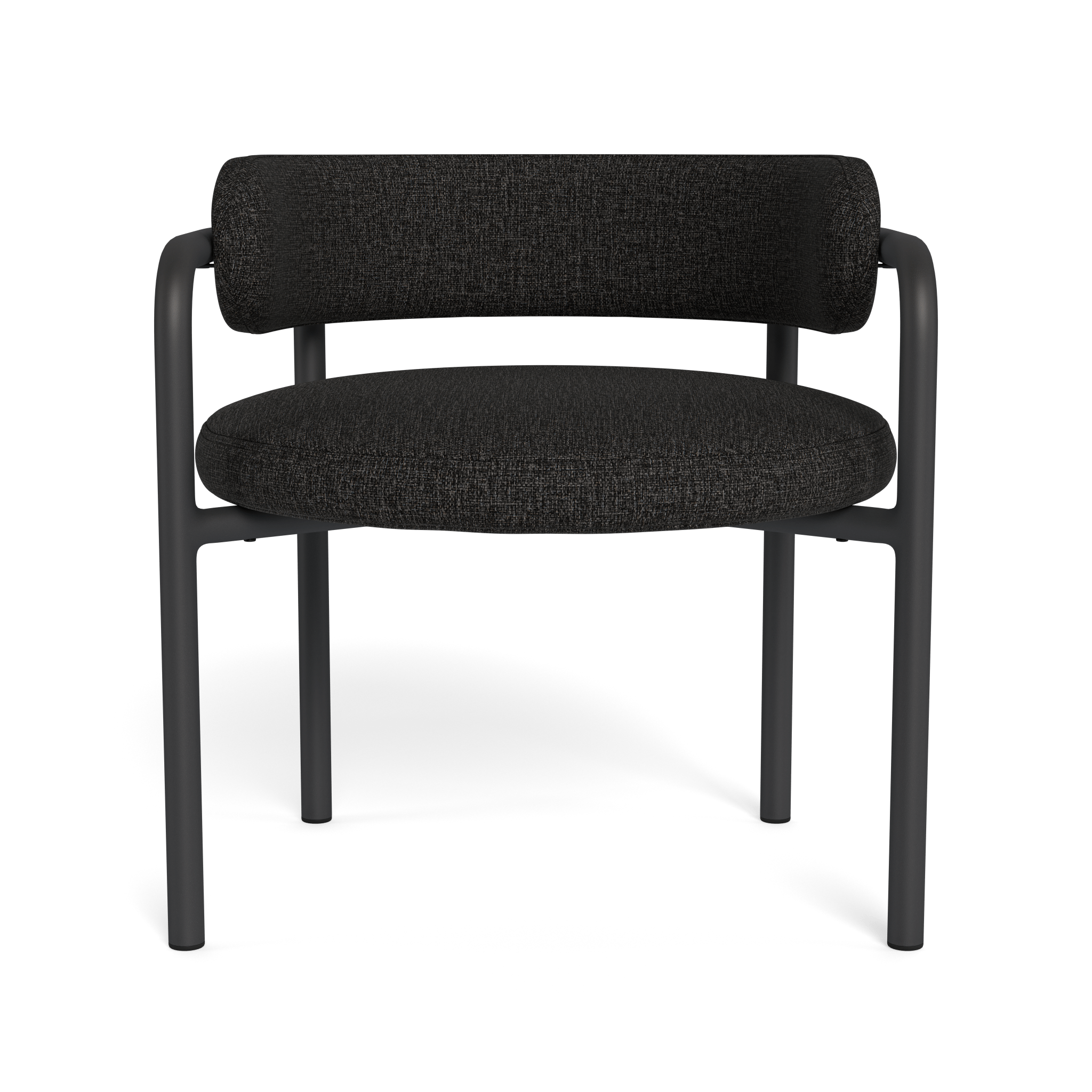Porto Aluminum Club Chair - Lightweight Outdoor Patio Furniture for Garden, Poolside & Deck - Modern All-Weather Lounge Chair with Cushion (Optional) - Perfect for Relaxing, Sunbathing & Entertaining Guests