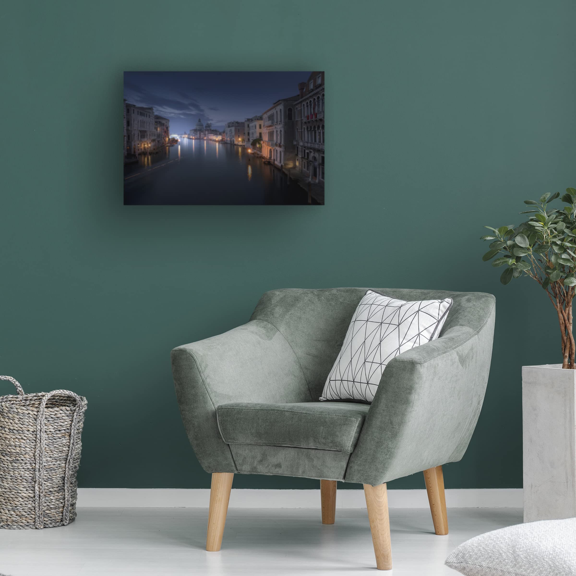 David Lopez Garcia 'Venice I' Canvas Art Print - Premium Wall Decor for Living Room, Bedroom & Office - Trademark Fine Art Collection