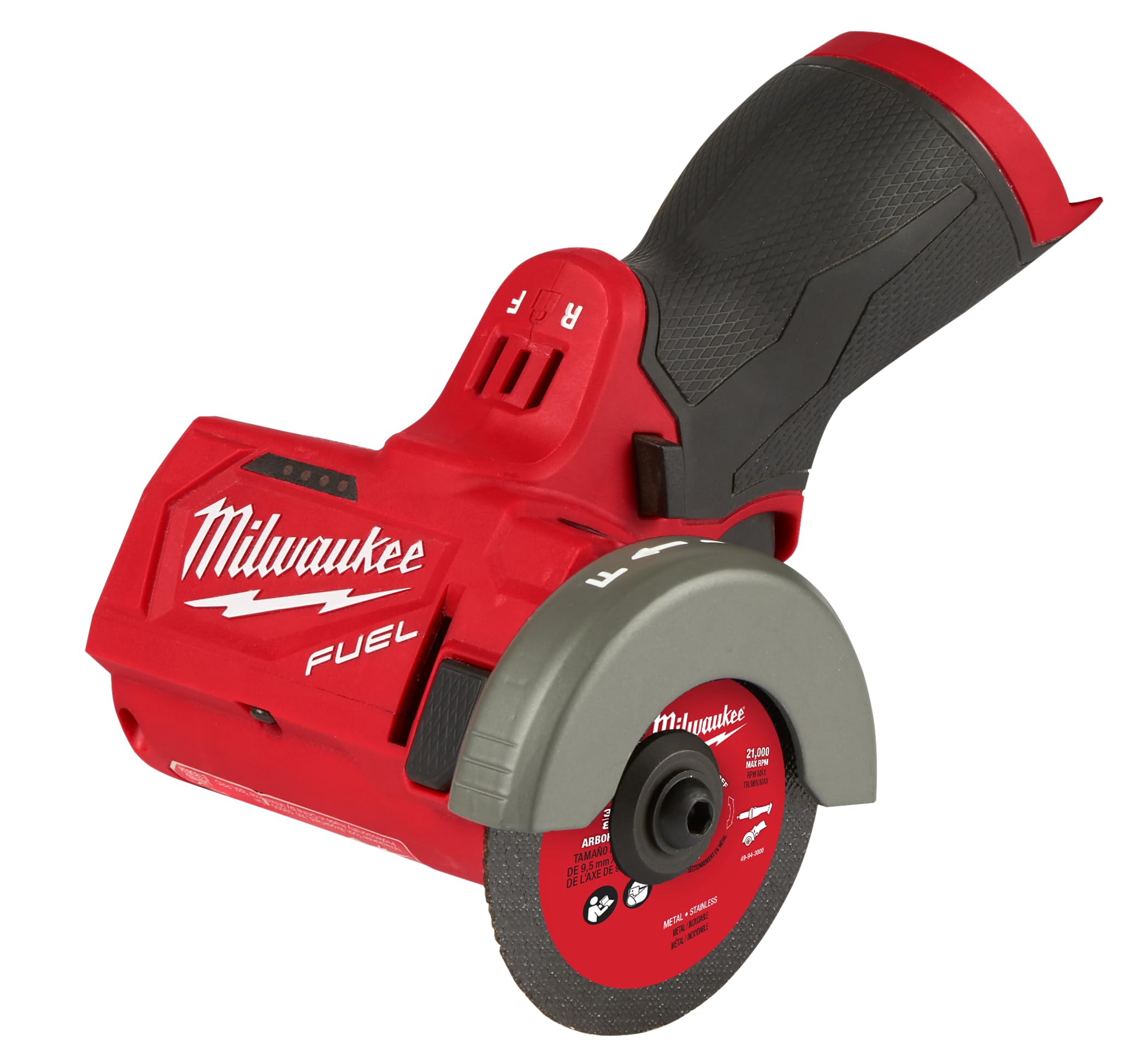 Milwaukee 2522-20 12V Cordless Cut-Off Tool - Compact & Powerful for Metal Cutting, Grinding, and DIY Projects - Perfect for Construction, Metalworking, and Home Improvement
