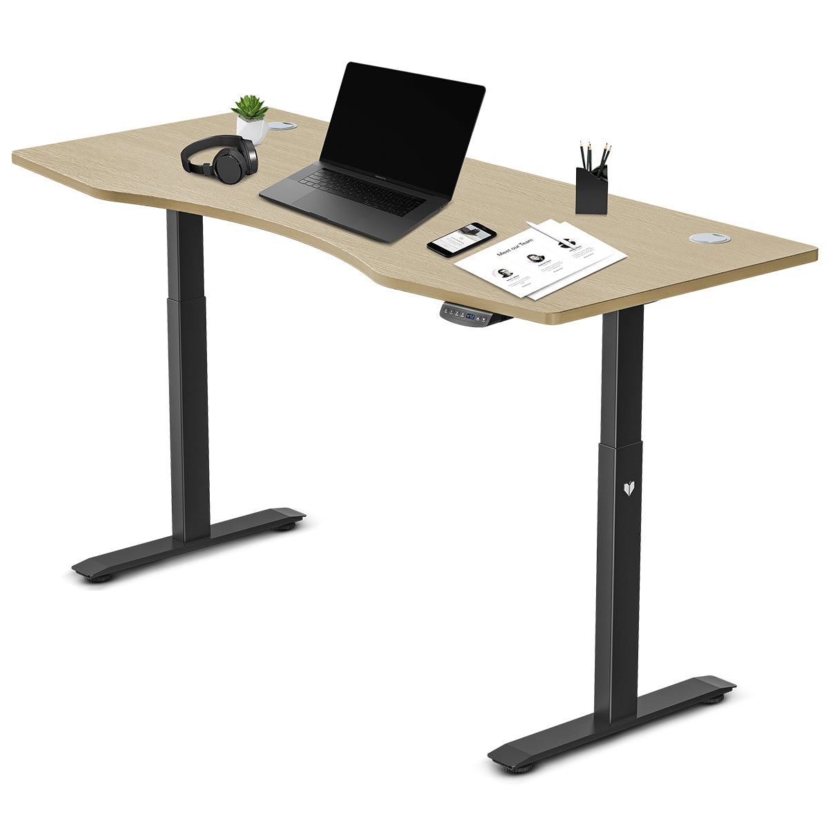 ErgoDesk Automatic Adjustable Height Standing Desk 1800mm (71