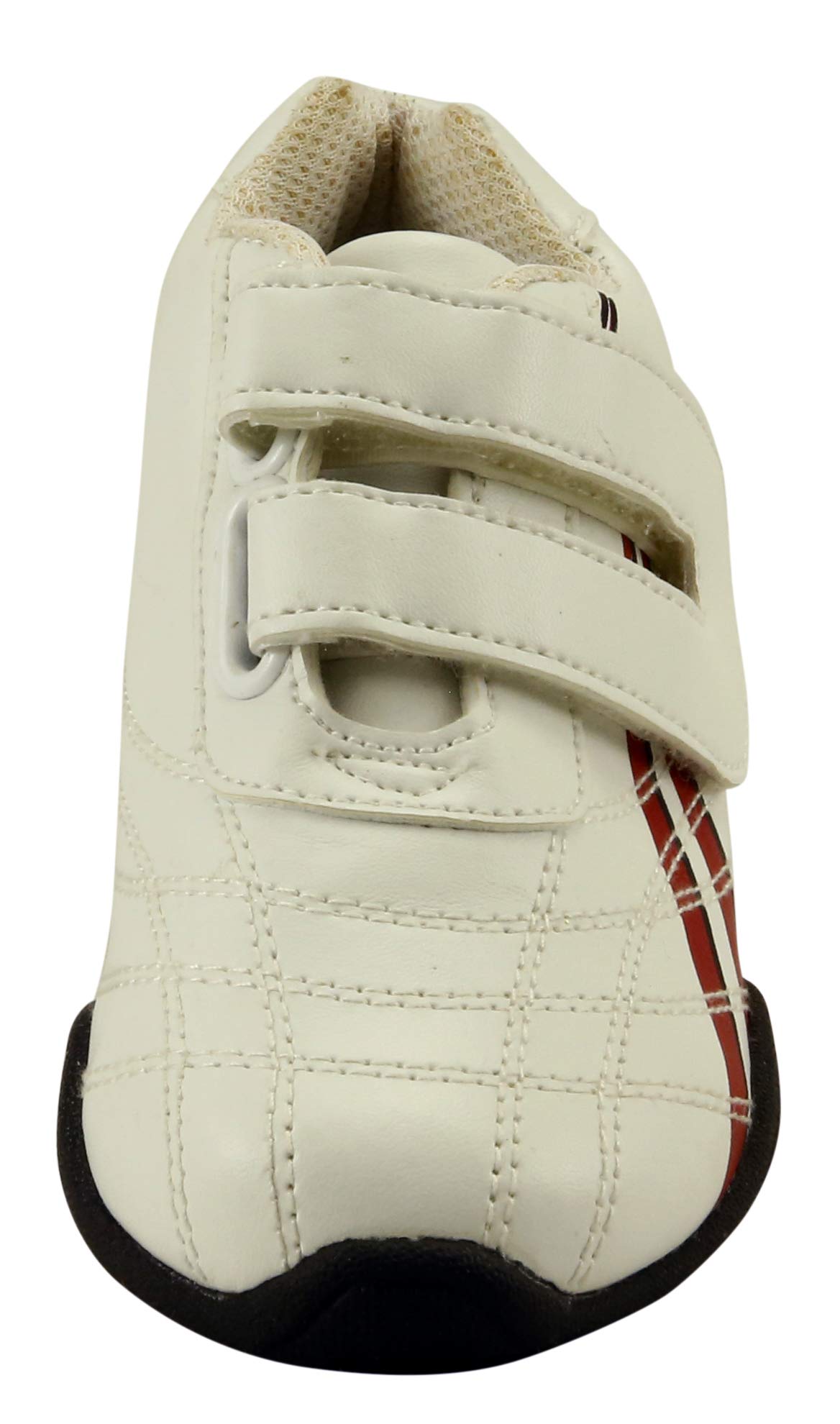 **Boys' Double Strap Racing Sneakers for Toddlers & Kids - Lightweight, Non-Slip, Breathable - Perfect for Running, Playground & Daily Wear**