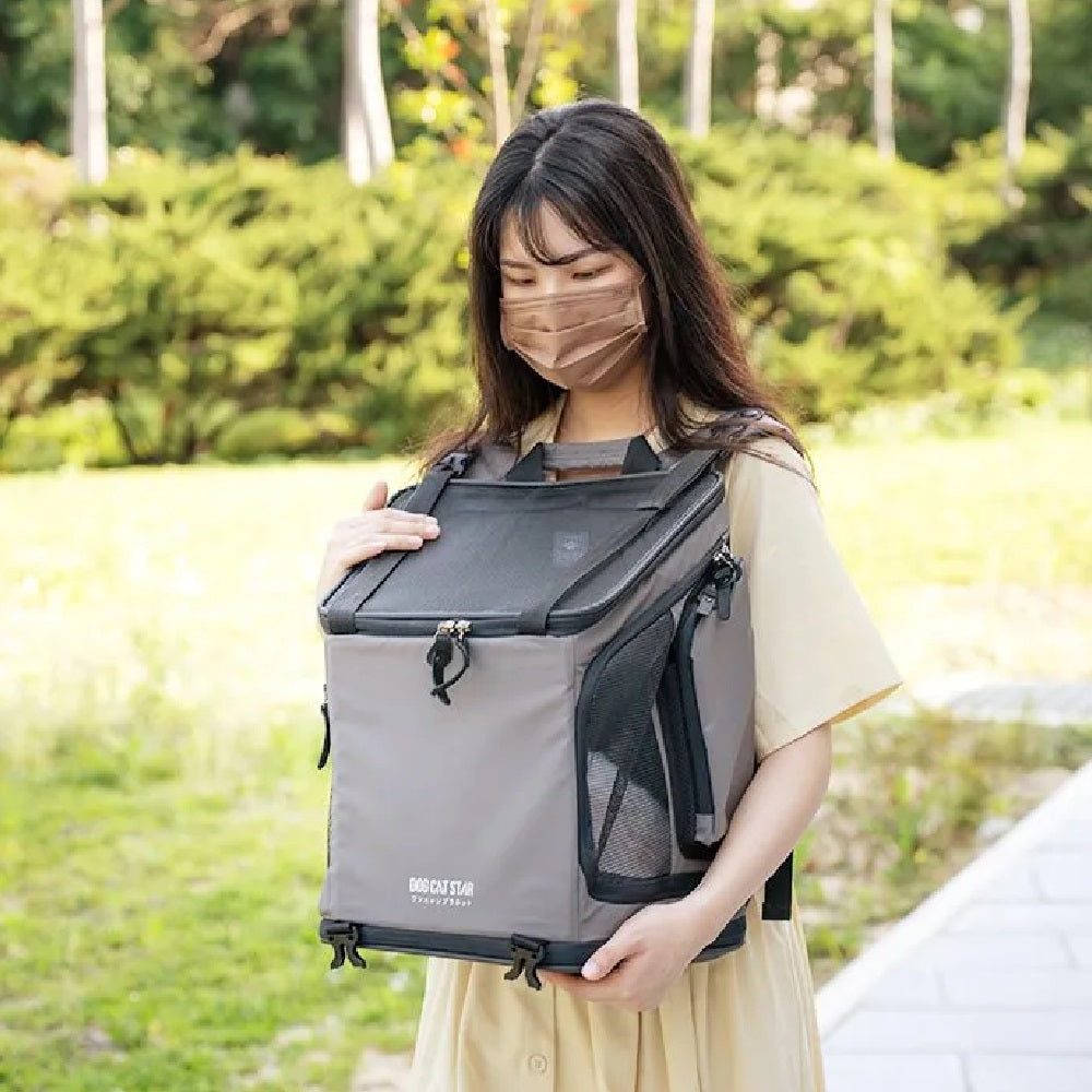 Premium Pet Carrier Backpack for Small Dogs & Cats - Airline Approved, Lightweight & Breathable - Perfect for Travel, Hiking & Vet Visits