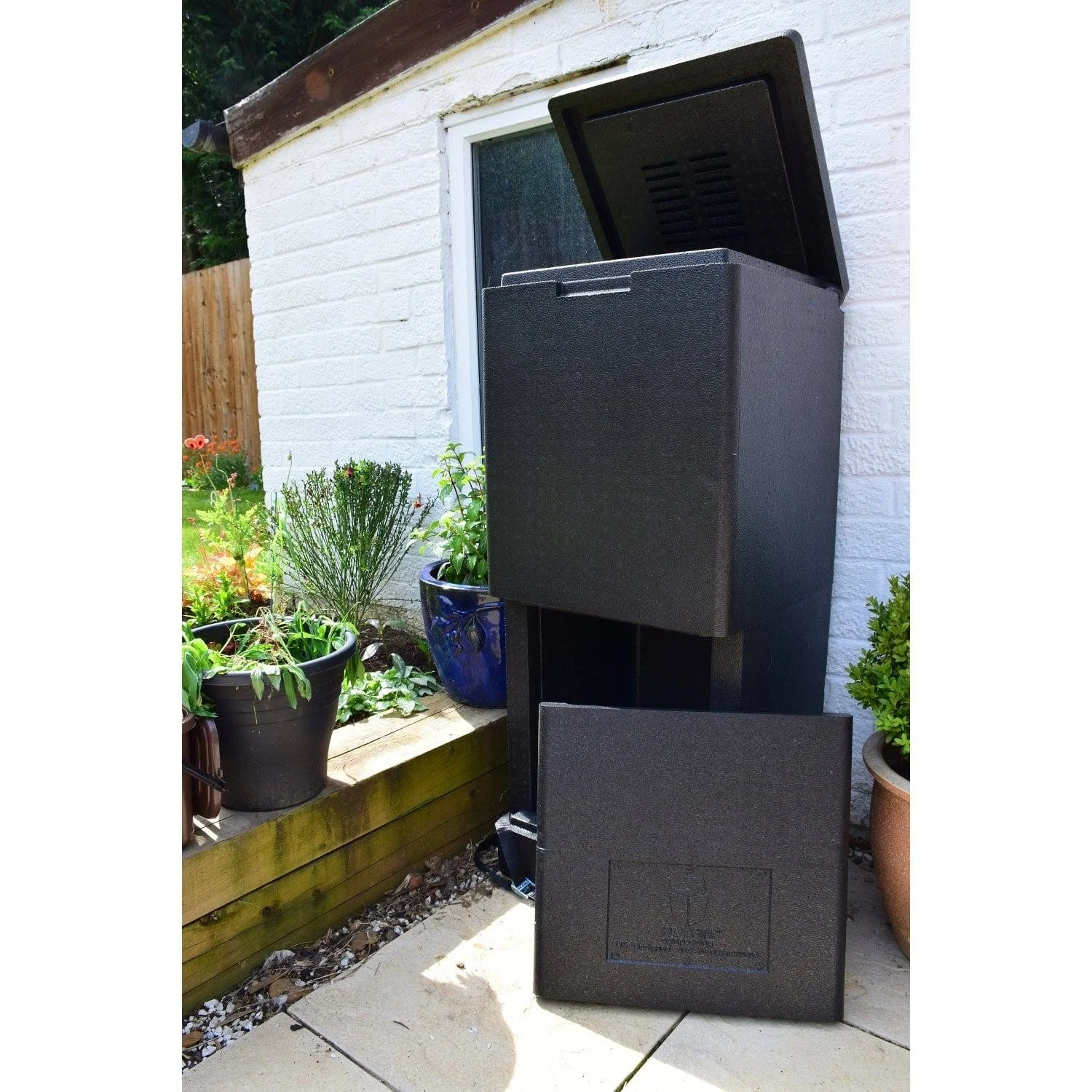 HOTBIN 200.2 Hot Composter Bin - 52 Gallon (200L) Aerobic Composting System for Organic Waste | Perfect for Backyard, Garden & Eco-Friendly Home Composting