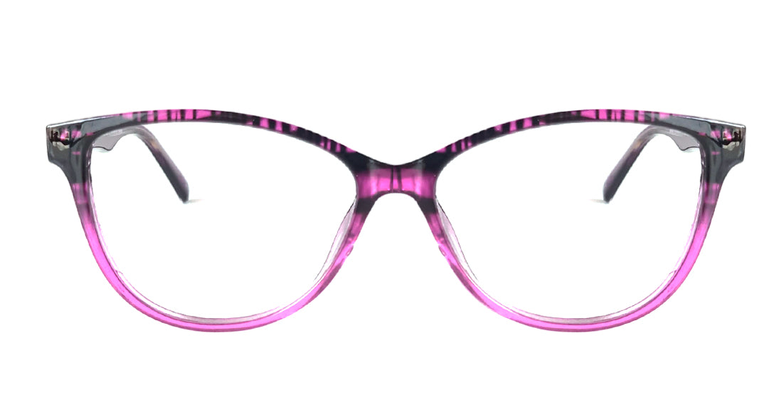 S2850 Purple Demi Reading Glasses - Lightweight & Stylish Readers for Women & Men - Perfect for Reading, Crafting & Computer Use