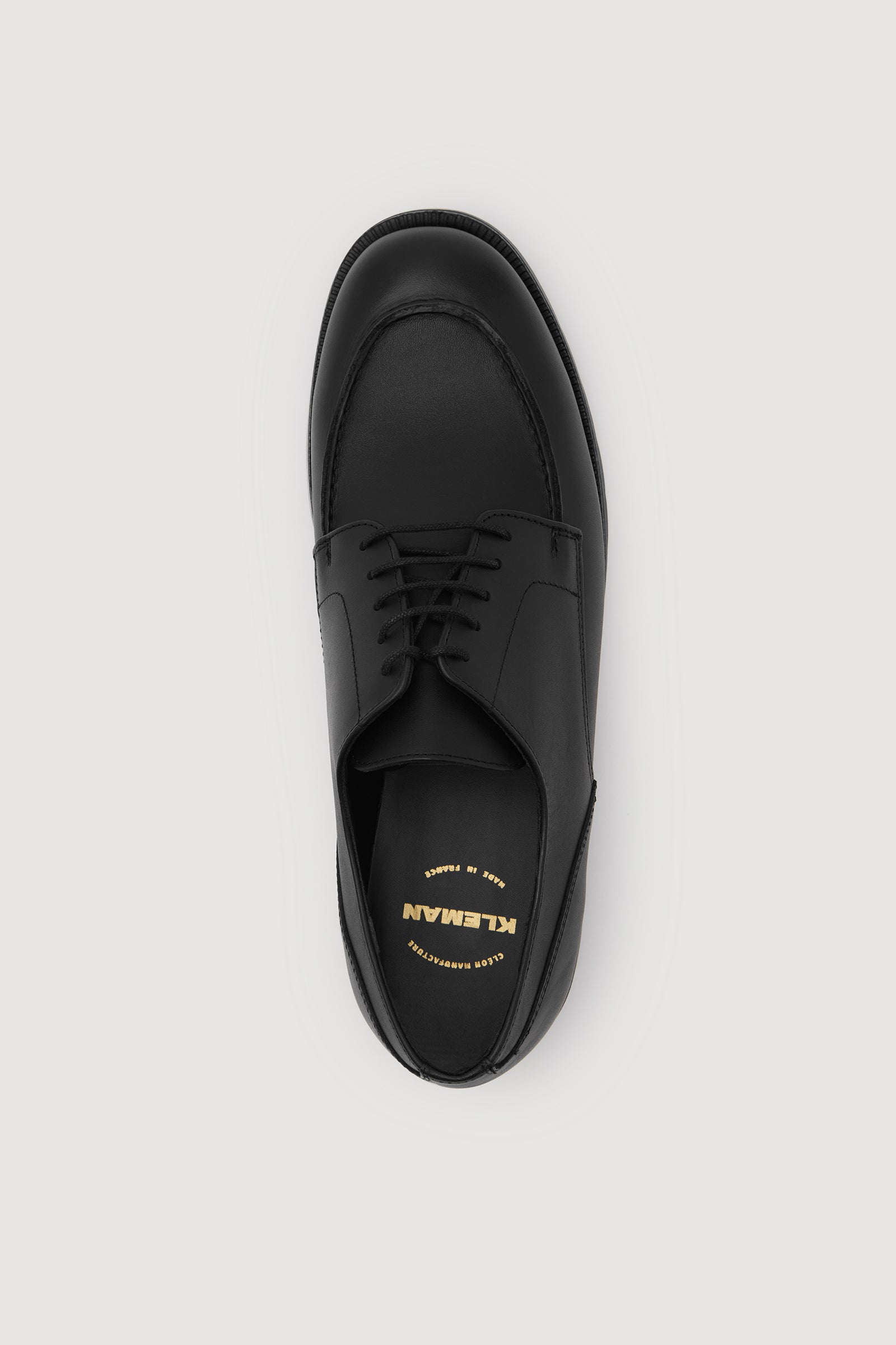 Kleman Frodan Noir Leather Loafers for Men - Comfortable & Stylish Slip-On Shoes for Casual & Office Wear
