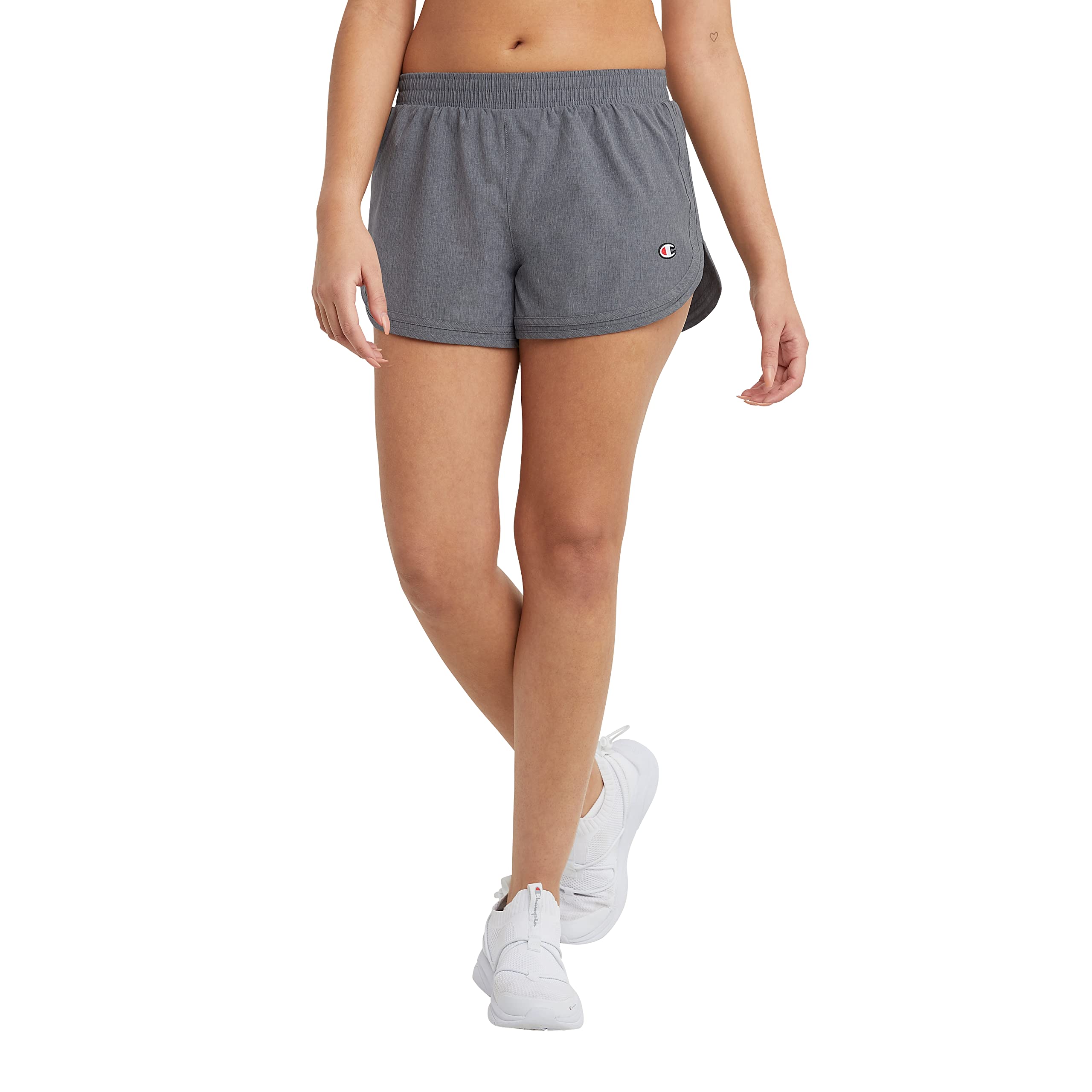 Champion Women's Varsity Shorts - Moisture Wicking Lightweight Gym Shorts for Workout & Running - Plus Size Available - Perfect for Yoga, Training & Casual Wear