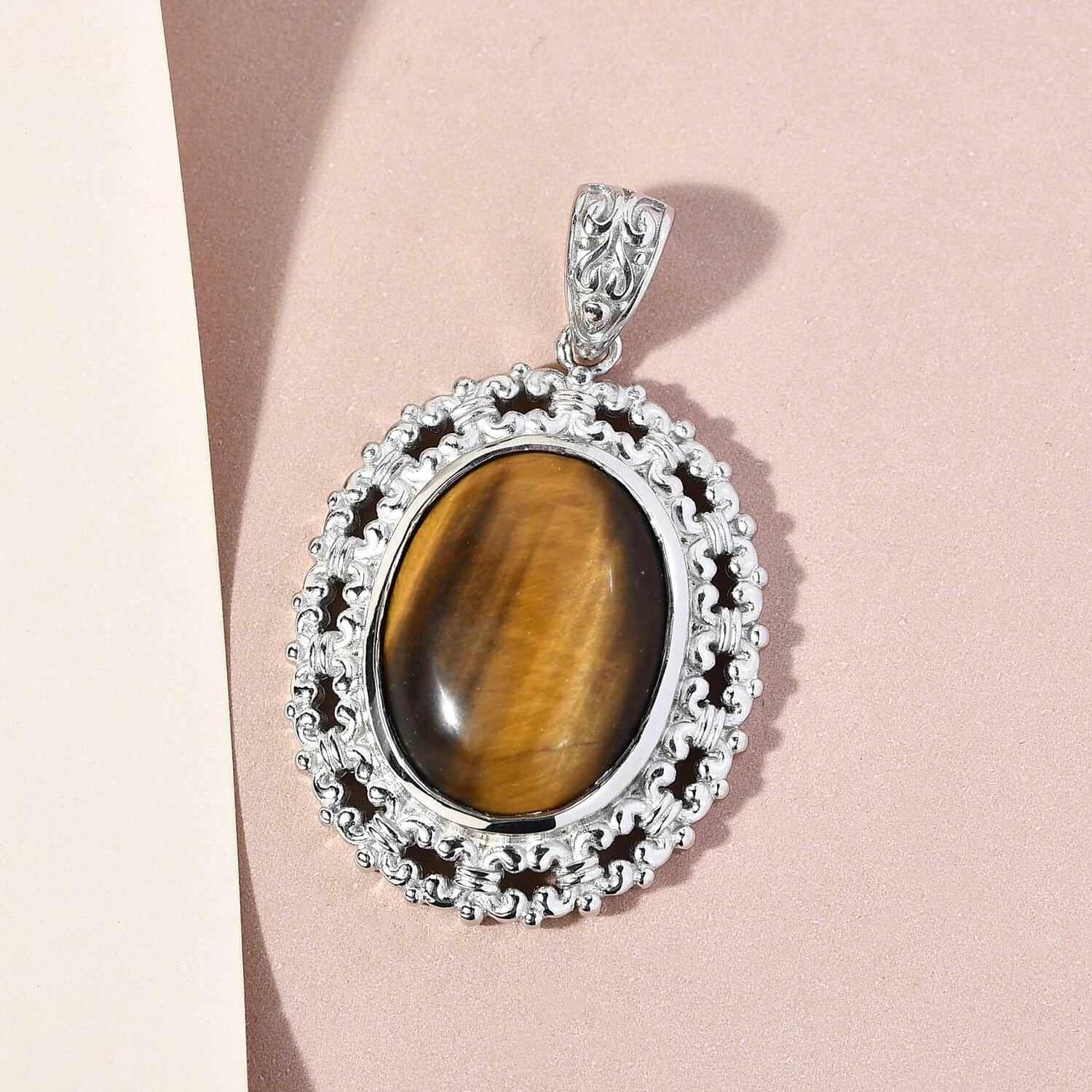 Shop LC Platinum Plated Gemstone Pendant Necklace for Women - Elegant Birthday Gift Jewelry for Her, Perfect for Parties & Special Occasions