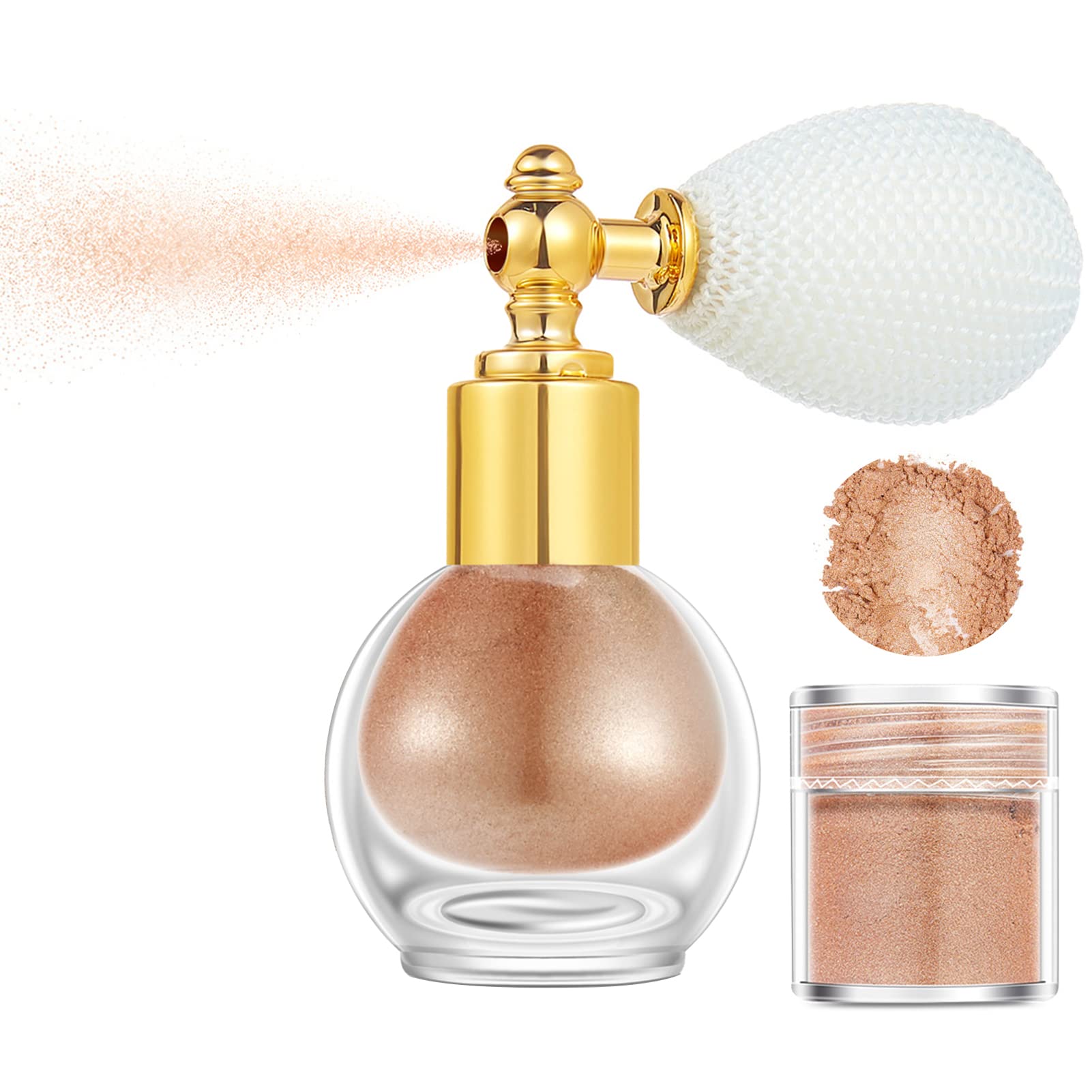 Glitter Body & Hair Spray - Shimmering Cosmetic Glitter Powder for Face, Body & Makeup | Perfect for Parties, Festivals & Special Occasions