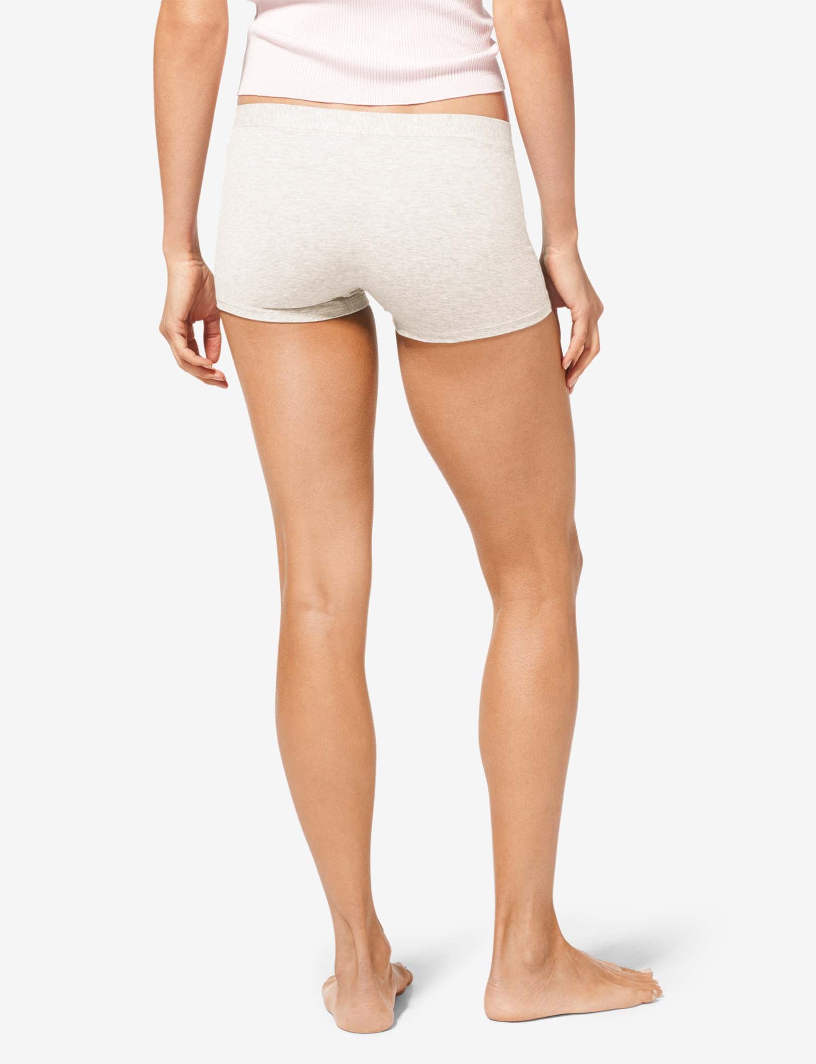 Women's Breathable Cotton Boyshort Underwear - Soft & Comfortable for Everyday Wear, Sleep & Lounge