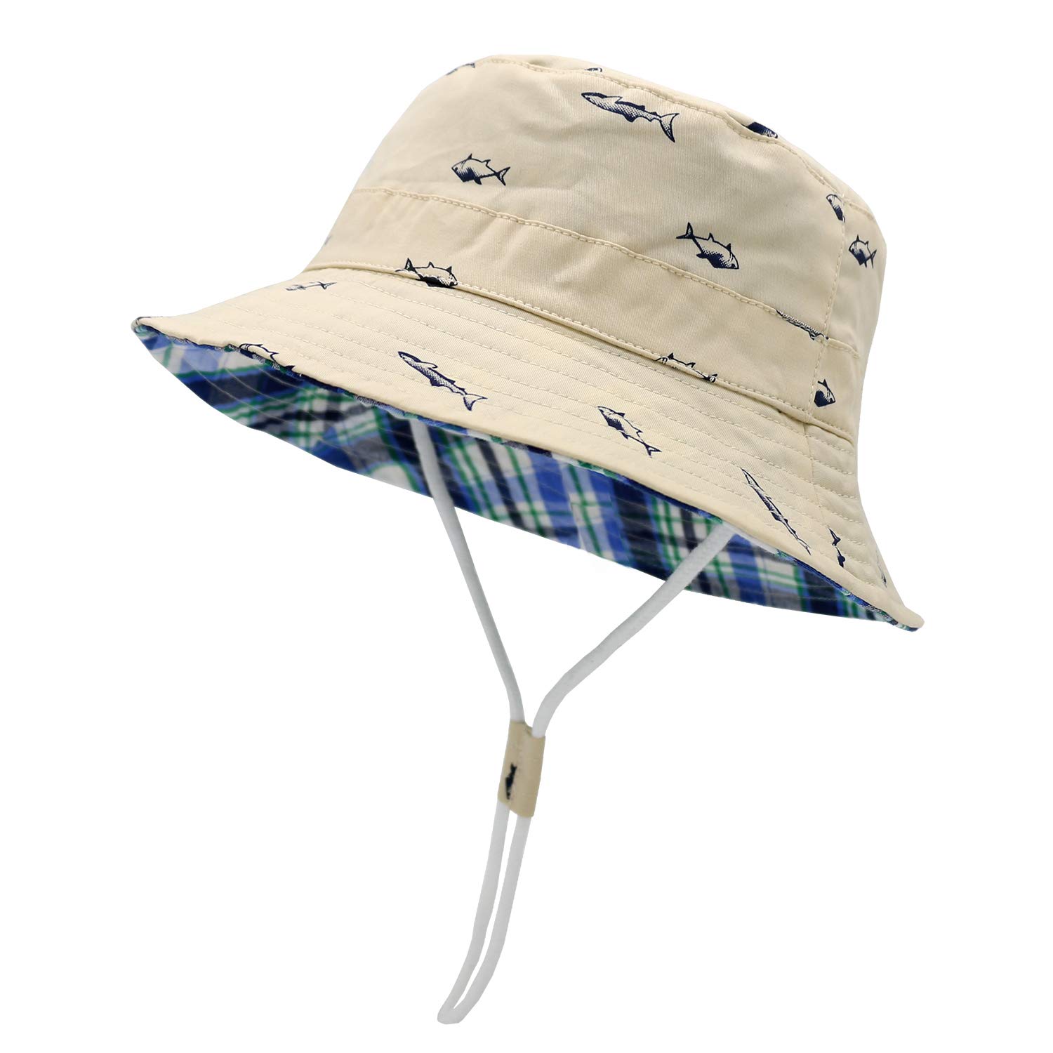 UPF 50+ Baby Sun Hat for Toddlers - Breathable Summer Bucket Hat for Boys & Girls - Perfect for Beach, Pool & Outdoor Activities