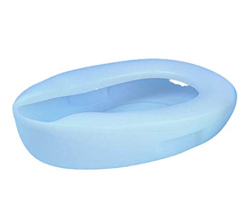 **Large Plastic Bed Pan for Adults & Elderly - Durable Hospital & Home Care Bedside Commode - Ideal for Post-Surgery & Mobility Issues**