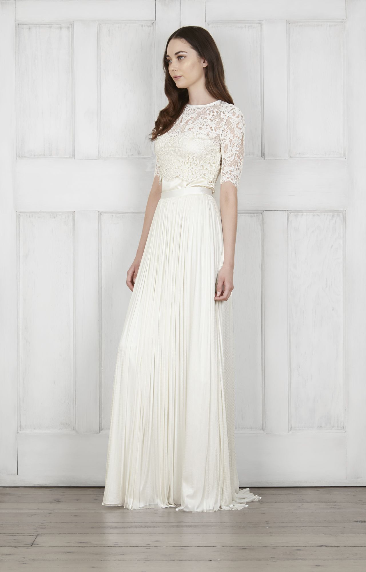Catherine Deane Anika Skirt - Women's Flowy Midi Skirt with Side Slit, Elegant & Comfortable for Casual, Office & Party Wear
