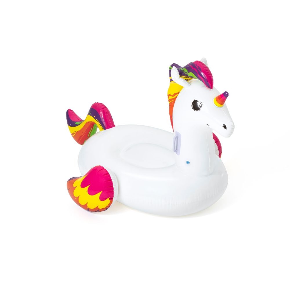 Bestway H2OGO! Fantasy Unicorn Inflatable Ride-On Pool Float for Kids - Fun Summer Water Toy for Swimming Pools, Lakes & Beaches