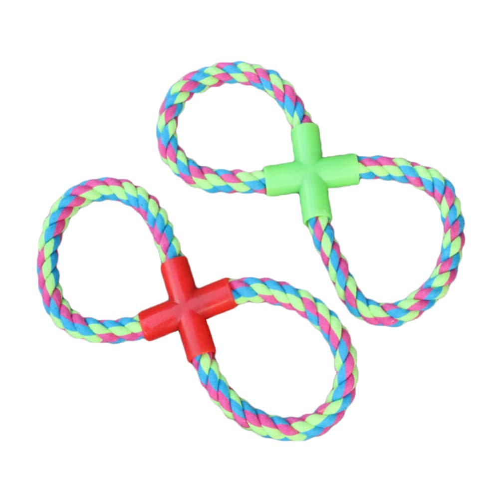 Balacoo 2-Pack Durable Dog Chew Toys for Aggressive Chewers - Puppy Teething Rope & Training Toys for Medium to Large Dogs - Perfect for Playtime, Dental Health & Obedience Training