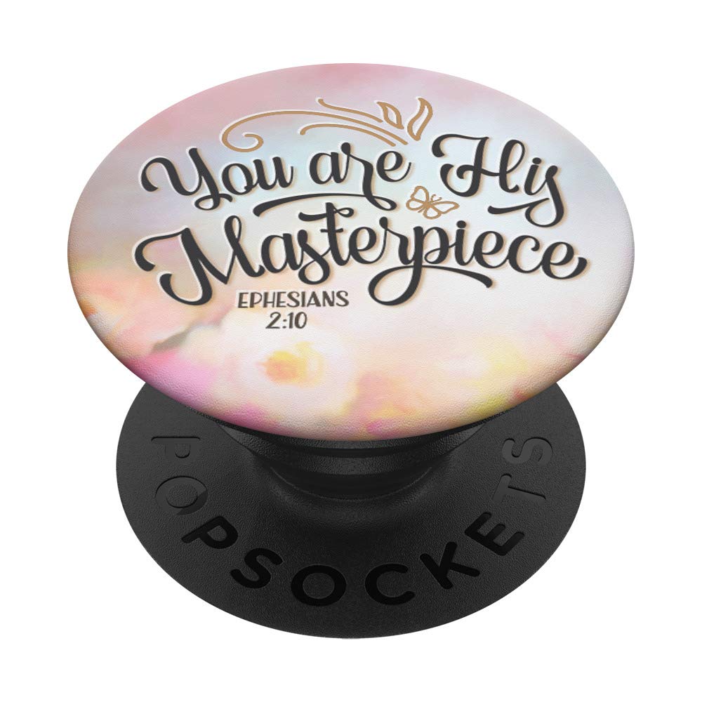 Christian Phone Grip with Inspirational Bible Verse - Religious Phone Accessory for Daily Encouragement & Faith-Based Motivation - Perfect for Church, Bible Study & Christian Gift Giving