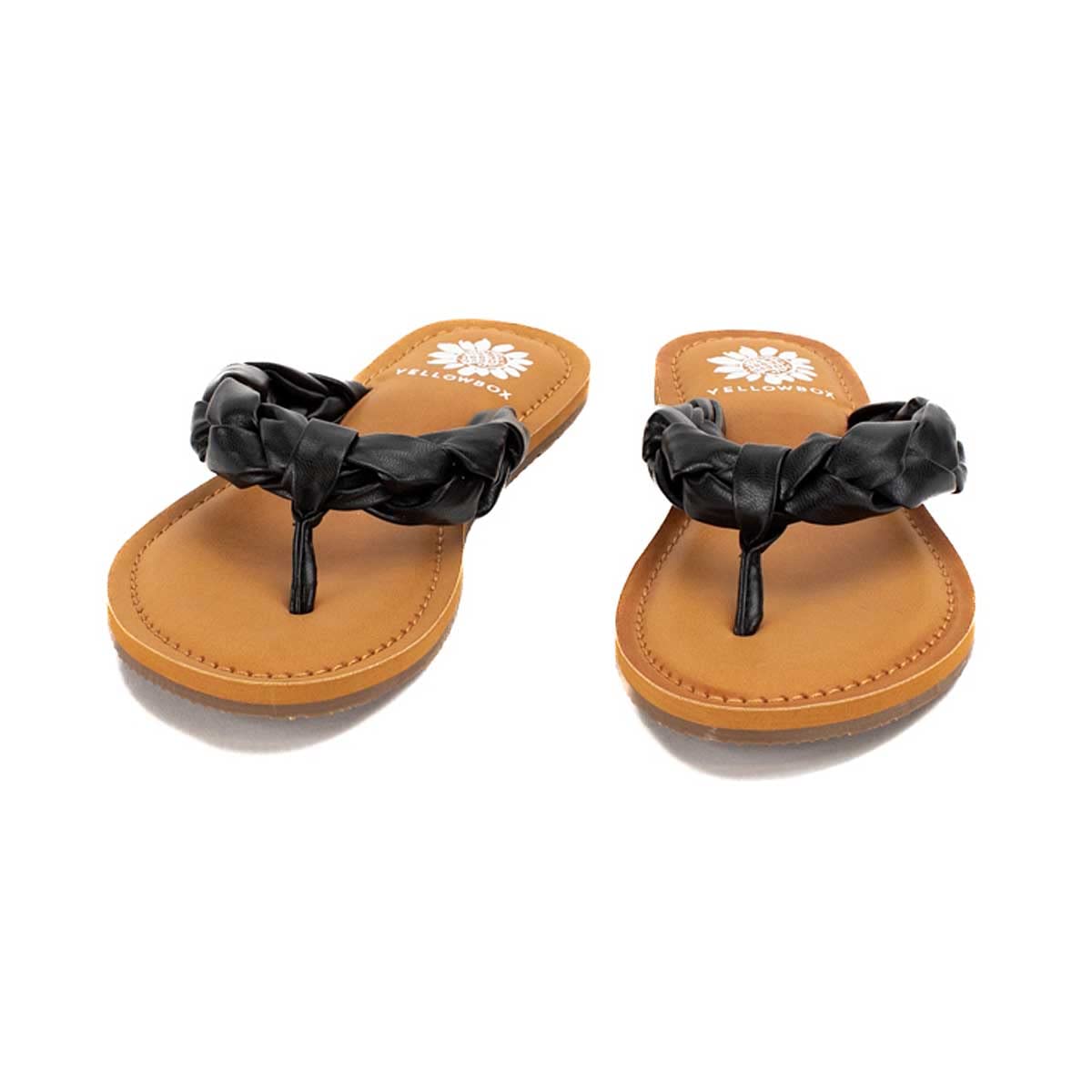 Yellow Box Women's Dauphine Comfortable Slip-On Sandals - Stylish Casual Shoes for Summer, Beach, and Everyday Wear