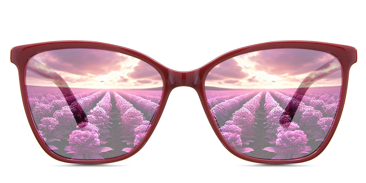 Kimberly Women's Prescription Tinted Glasses - Stylish & UV Protection for Reading, Driving & Outdoor Activities