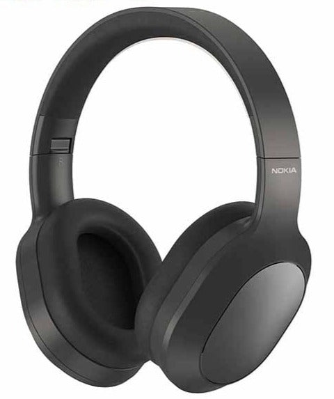 Nokia E1200ANC Wireless Headphones with Active Noise Cancelling - Perfect for Travel, Work & Gym Use
