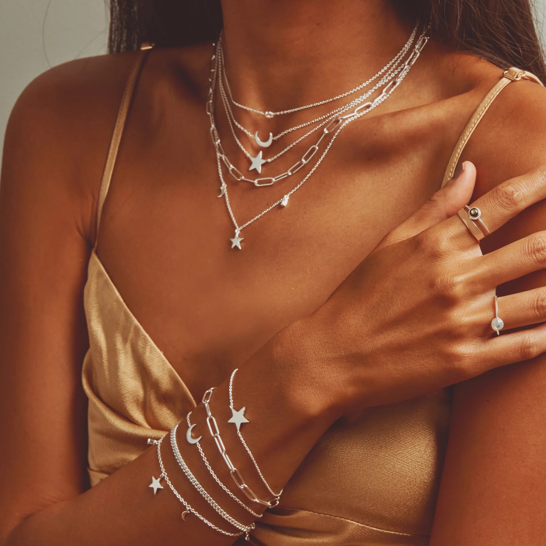 Stella Star Bracelet for Women - Genuine Sterling Silver Jewelry - Perfect for Gifts, Parties & Everyday Wear