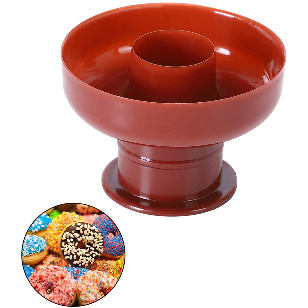 HEEPDD Reusable Donut Cake Mould - Non-Stick Silicone Donut Maker Cutter for Baking, Fondant, Bread & Desserts | Perfect for Home Kitchen, DIY Baking & Party Treats (Set of 6) | Great for Birthday Cakes, Holiday Baking & Kids Cooking Activities