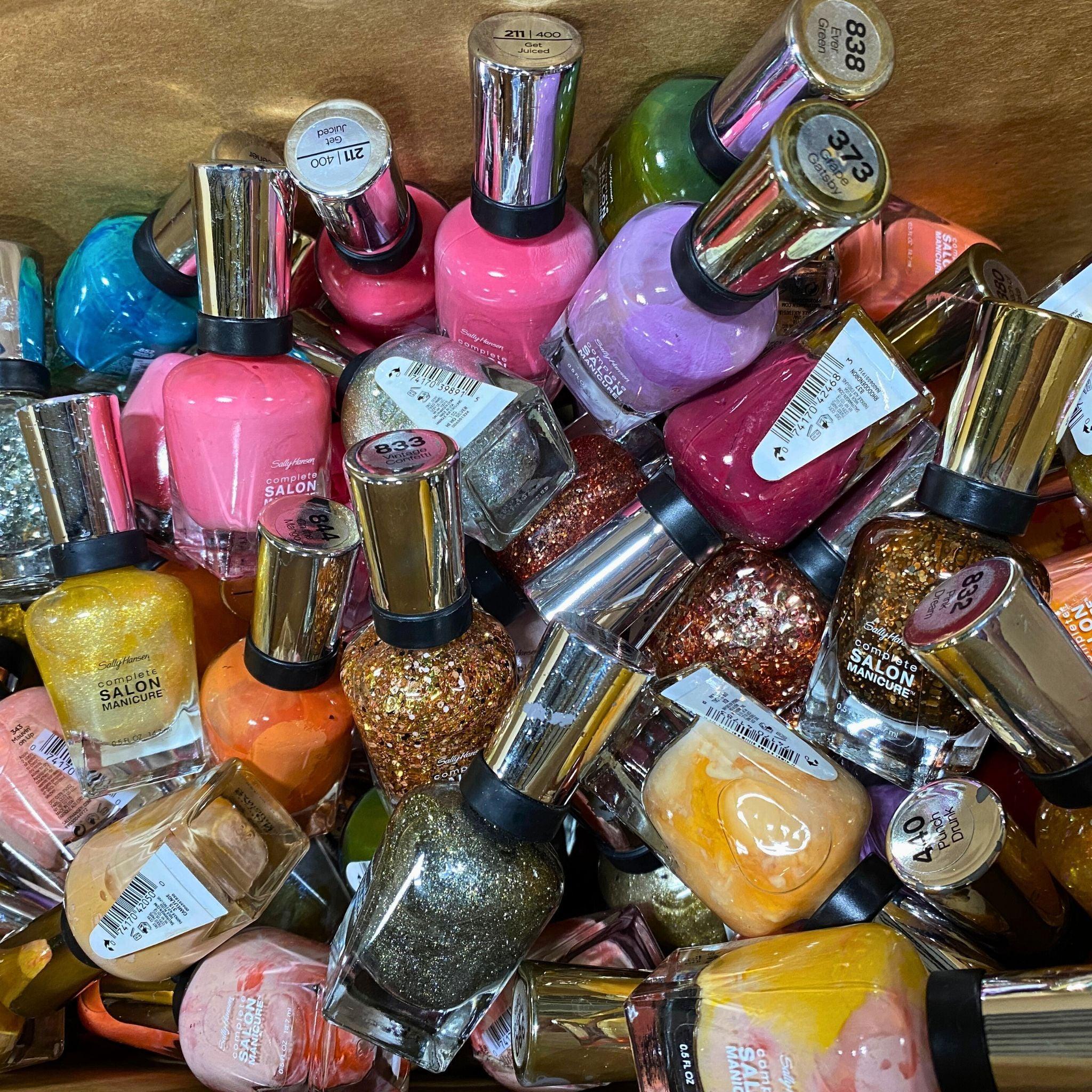 Sally Hansen Complete Salon Manicure Kit - 50 Piece Professional Nail Polish Set for At-Home Manicures & Pedicures - Perfect for DIY Nail Care, Gifts, and Salon-Quality Results