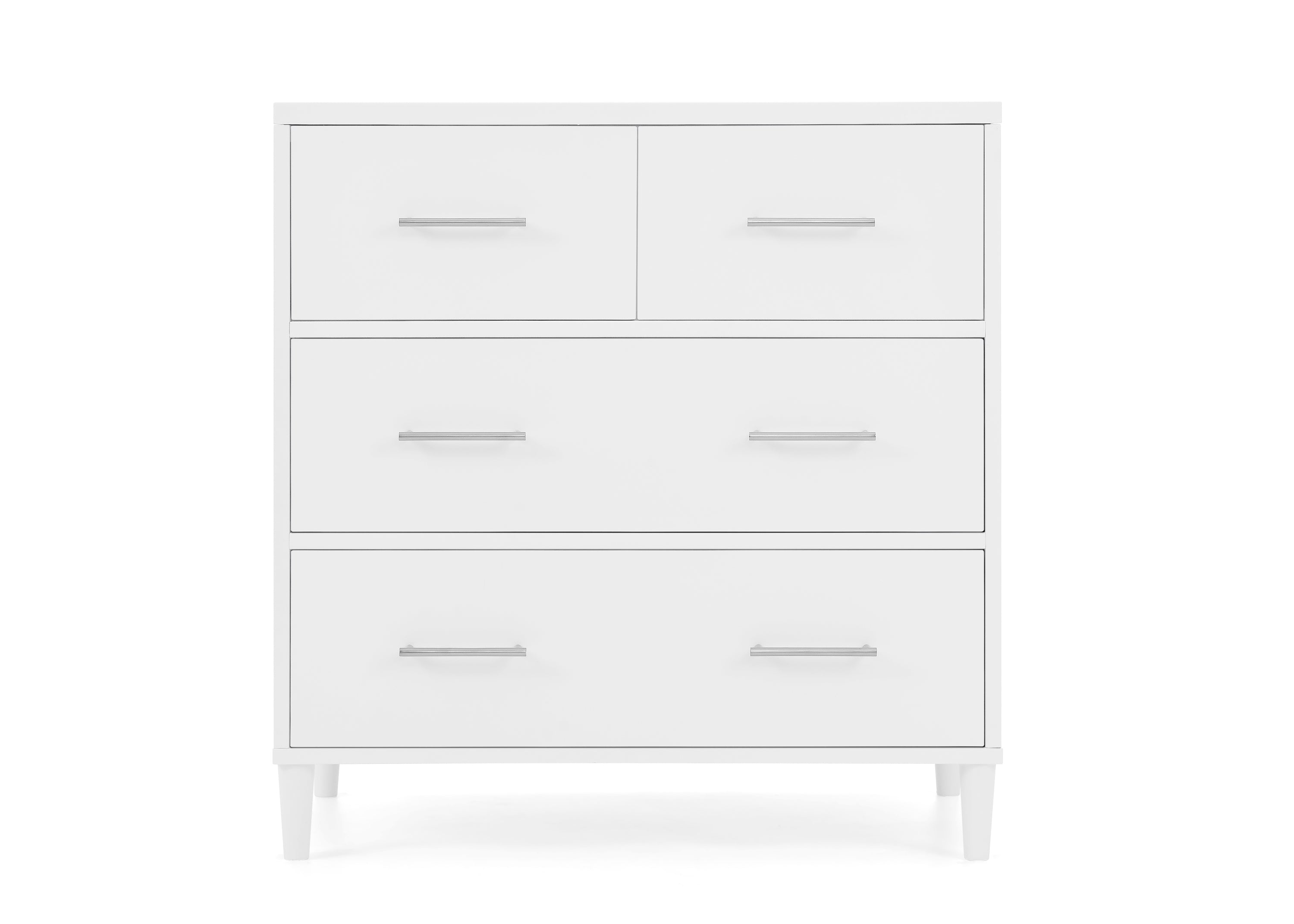 Classic 4 Drawer Dresser with Changing Top & Interlocking Drawers - Nursery Furniture for Baby Essentials Storage & Organization - Perfect for Baby Rooms, Daycare Centers & Nursery Decor