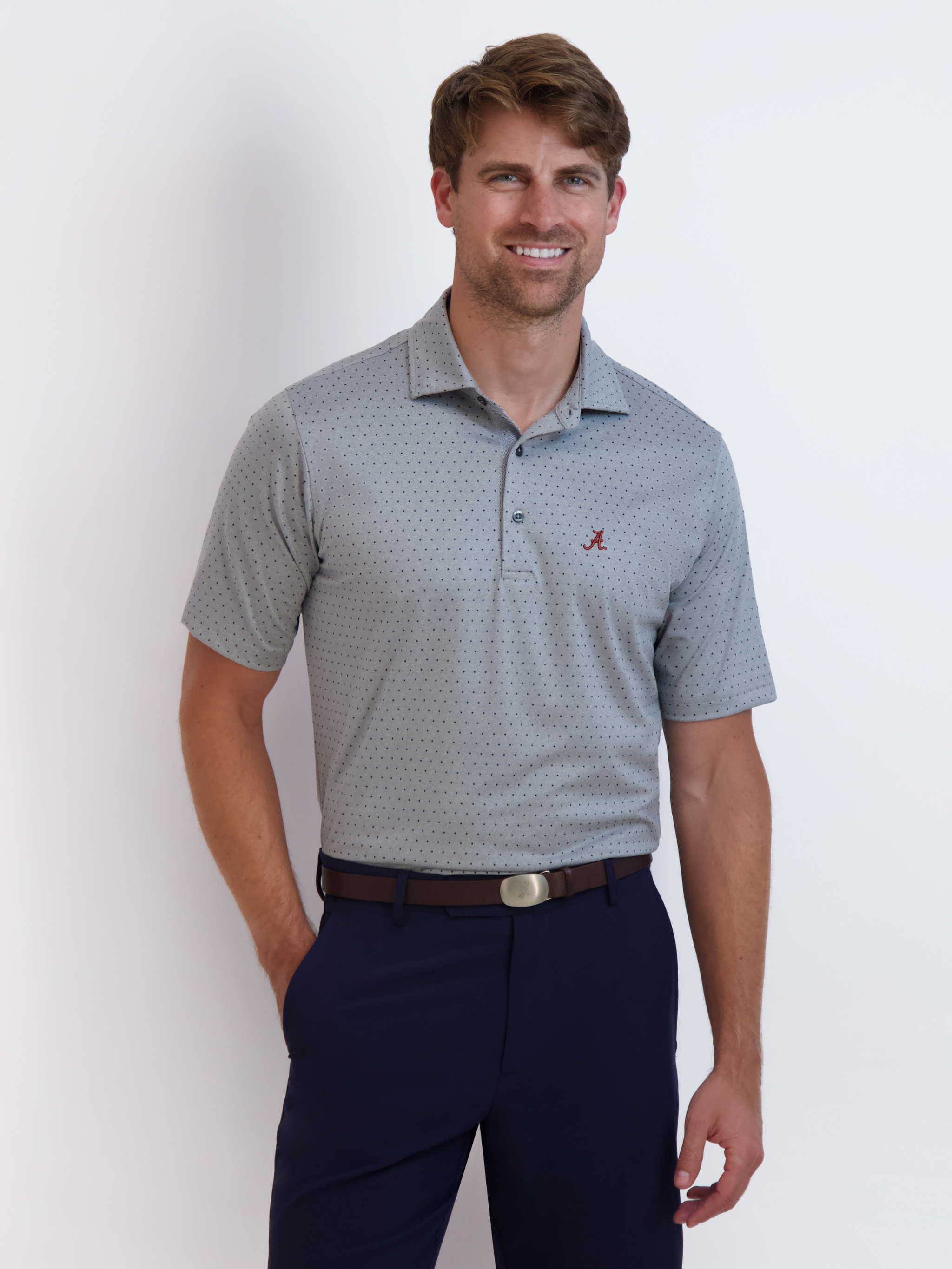Alabama Terra Pin Print Collegiate Apparel - Vintage Style University of Alabama Fan Gear for Game Day & Casual Wear