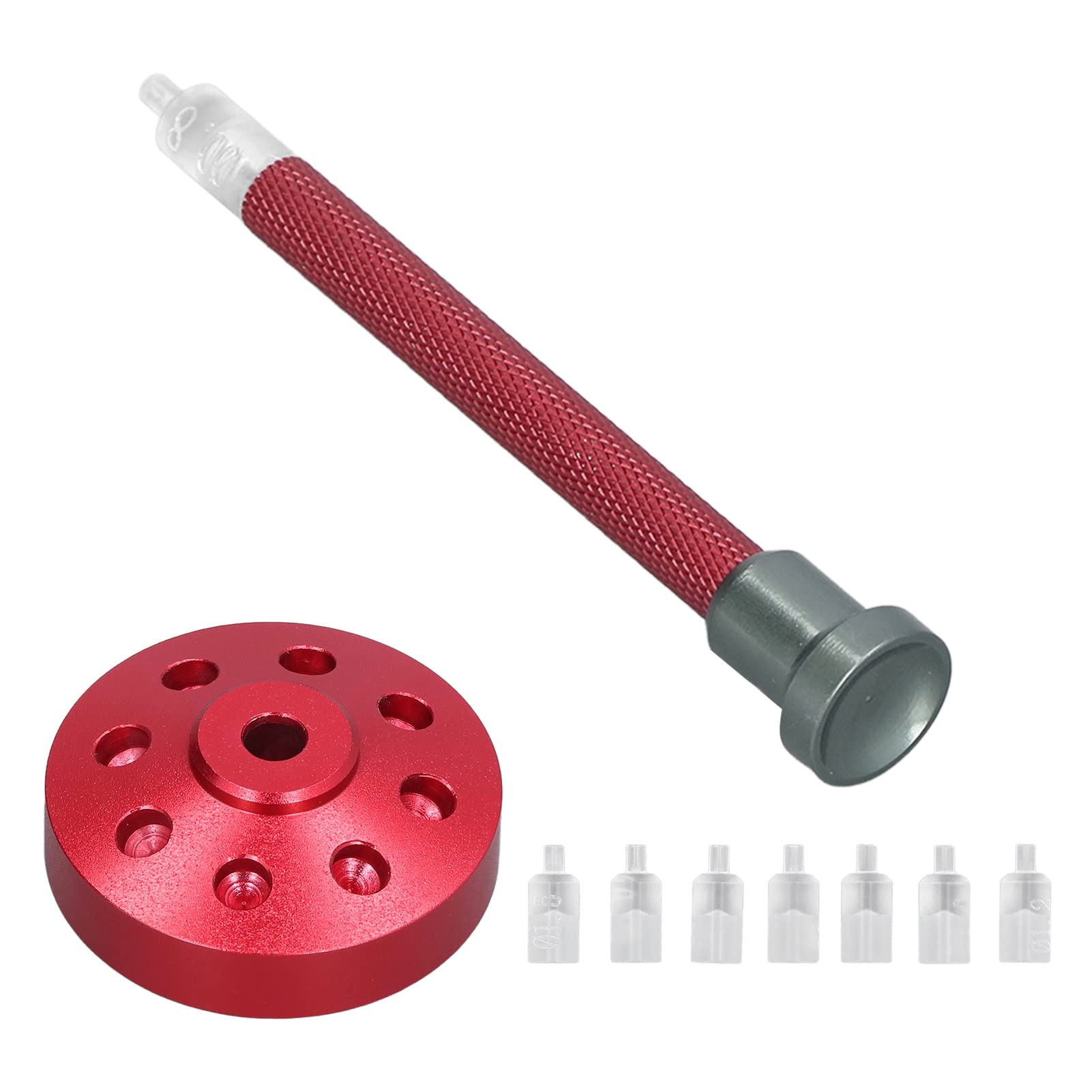 Professional Watch Hand Setting Press Tool Kit - Anti-Slip Sturdy Watch Repair Tool with Various Sizes for Precise Watch Hand Installation | Perfect for Watchmakers, Jewelers & DIY Watch Repair Enthusiasts