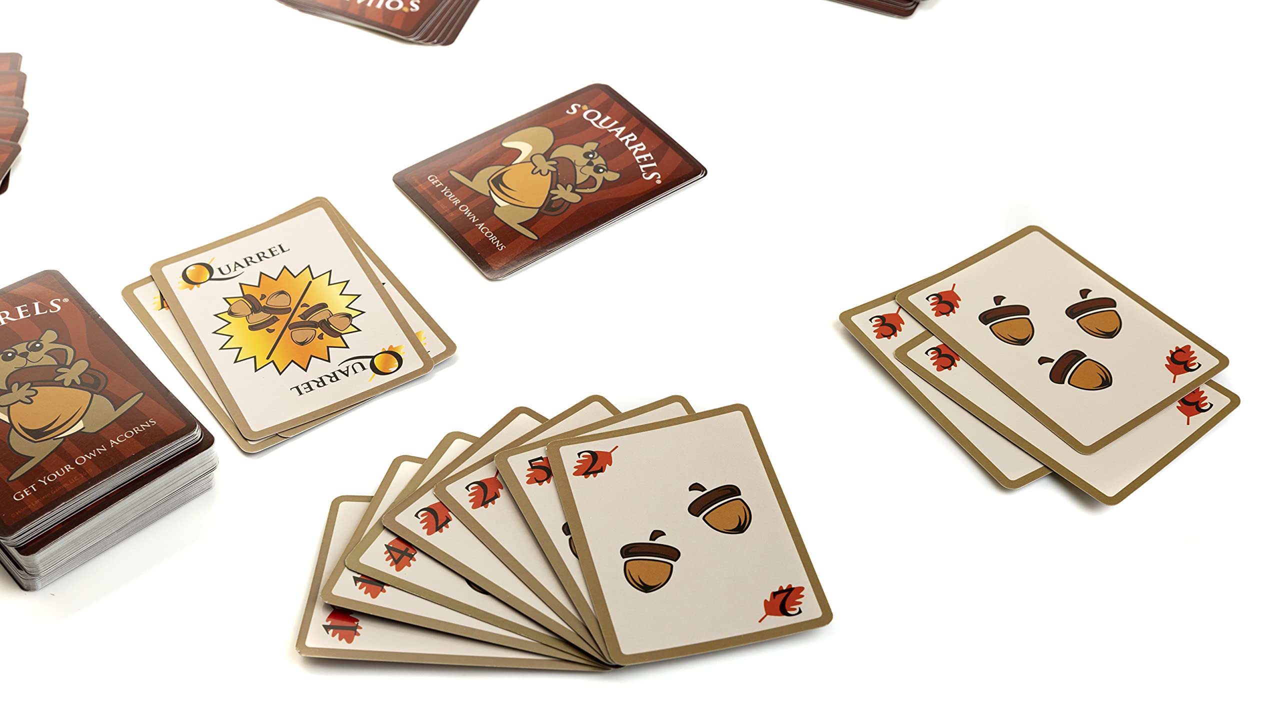 S'Quarrels Card Game - Fun & Fast-Paced Family Card Game for 2-6 Players, Kids & Adults - Perfect for Parties, Travel & Family Game Nights